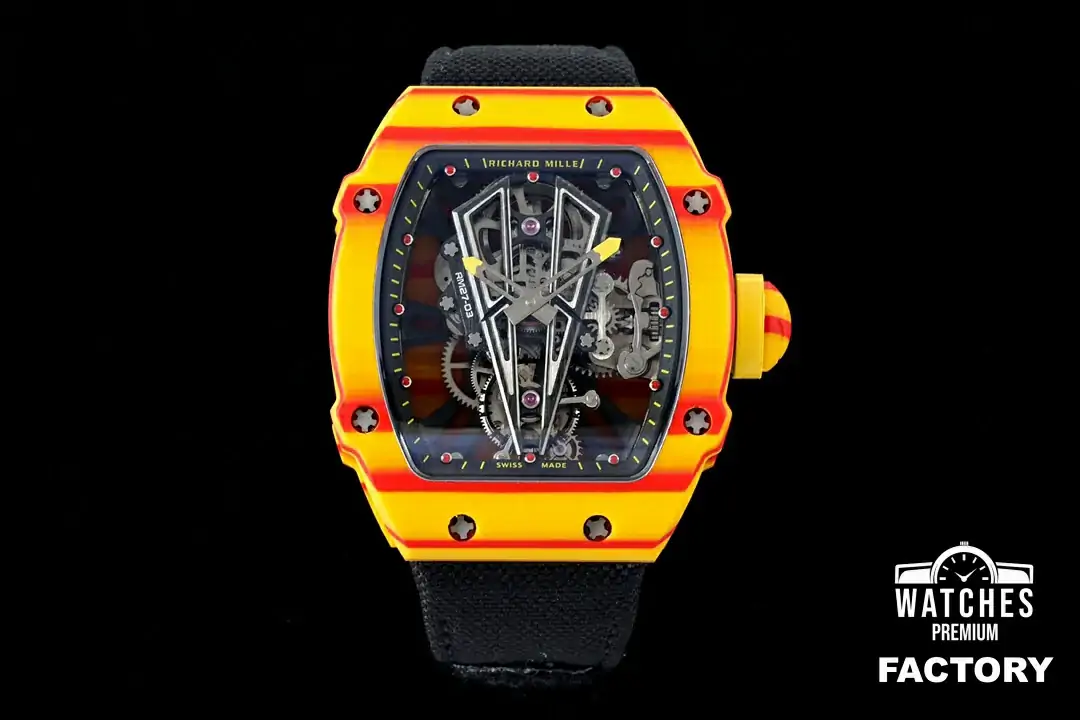 Richard Mille RM27-03 Rafael Nadal Tourbillon RM Factory Skeleton Dial