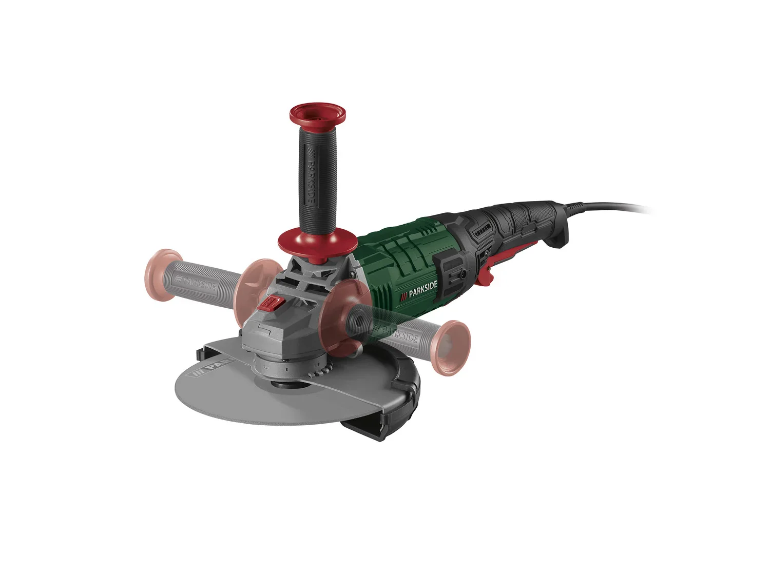 PARKSIDE Meuleuse d'angle PWS 230 E5, 230 mm, 2000 W
