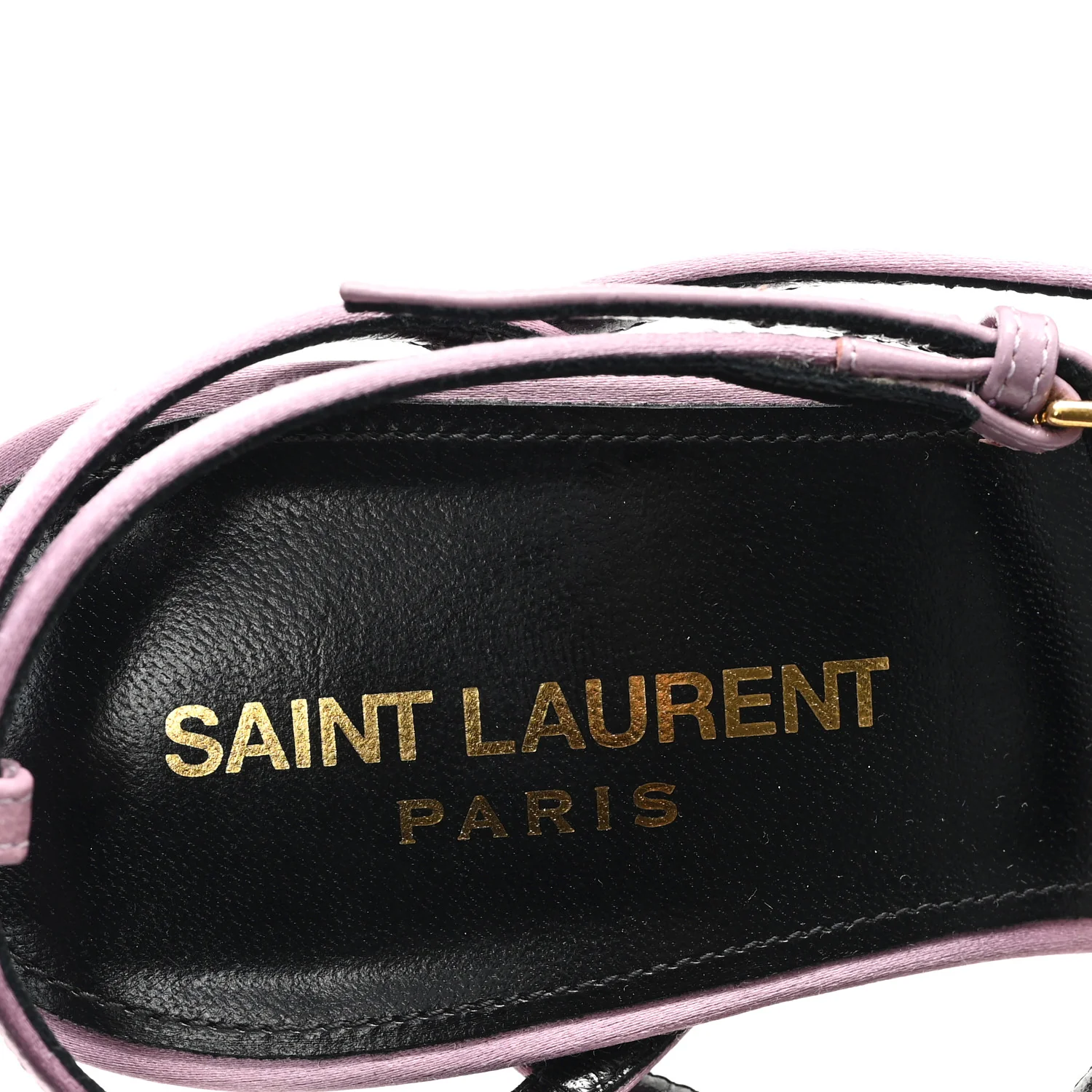 Crepe Satin Dive 110 Mule Sandals 38.5 Ancient Pink