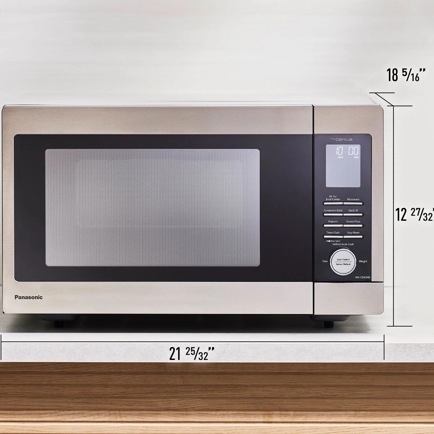 Panasonic 1.3 Cu. Ft. Countertop Microwave Multi Oven, NN - CD65NS