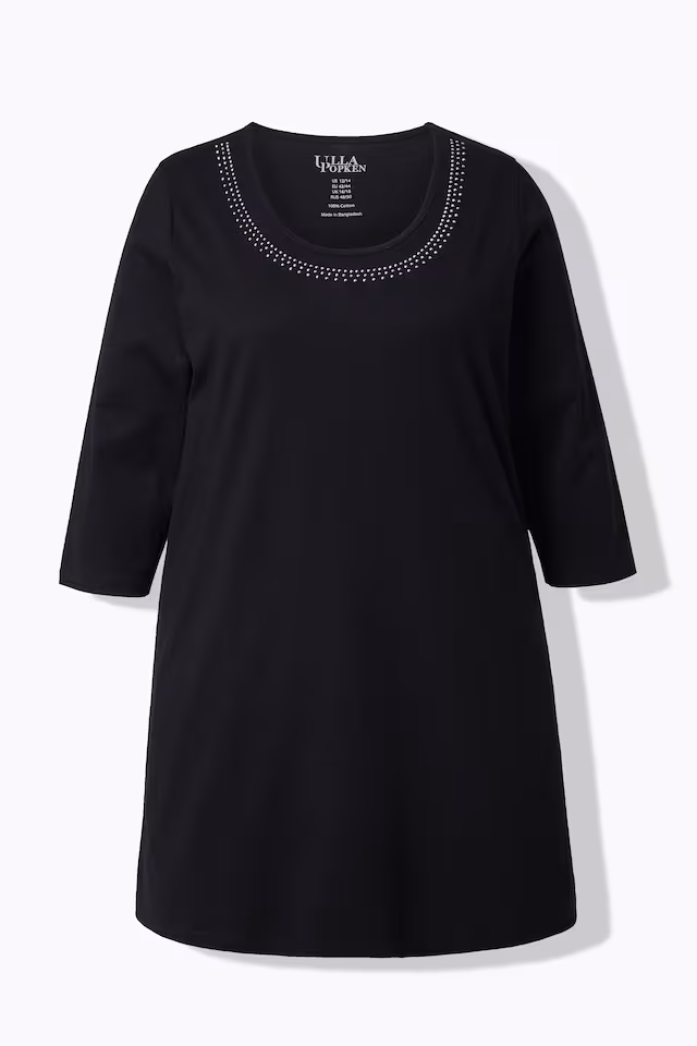 Metallic Studded Knit Tee
