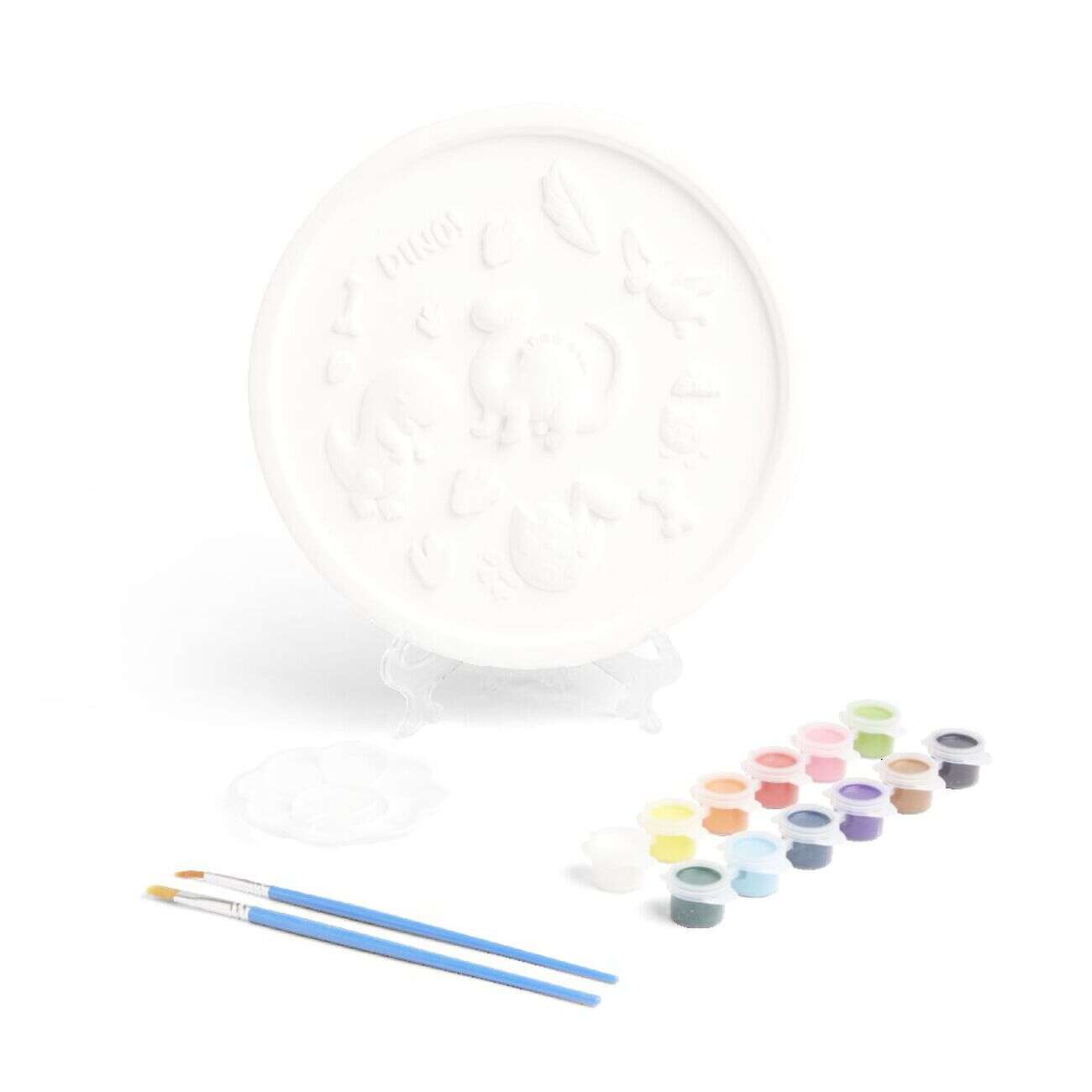 Plâtre 3D à peindre licorne ou dinosaure - 2 modèles