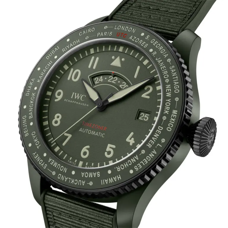 【Super Clone】IWC Pilot's Watch Timezoner Woodland 46mm IW395601