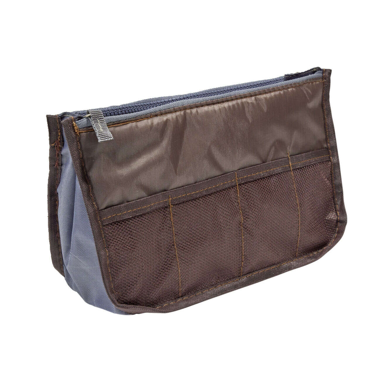 Trousse de toilette marron 27x10xH15cm