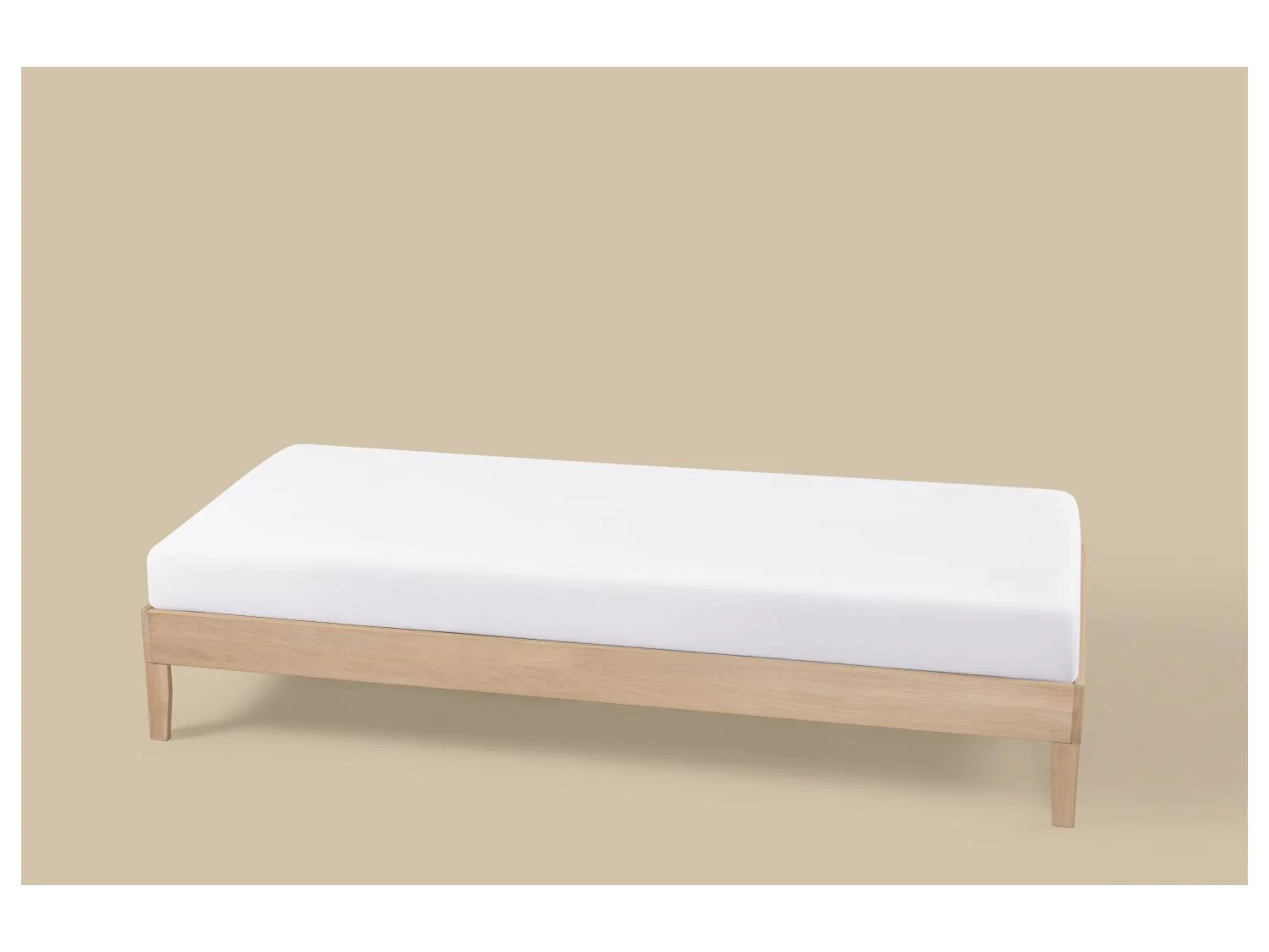 LIVARNO Lot de 2 draps-housses en jersey, 90-100 x 200 cm