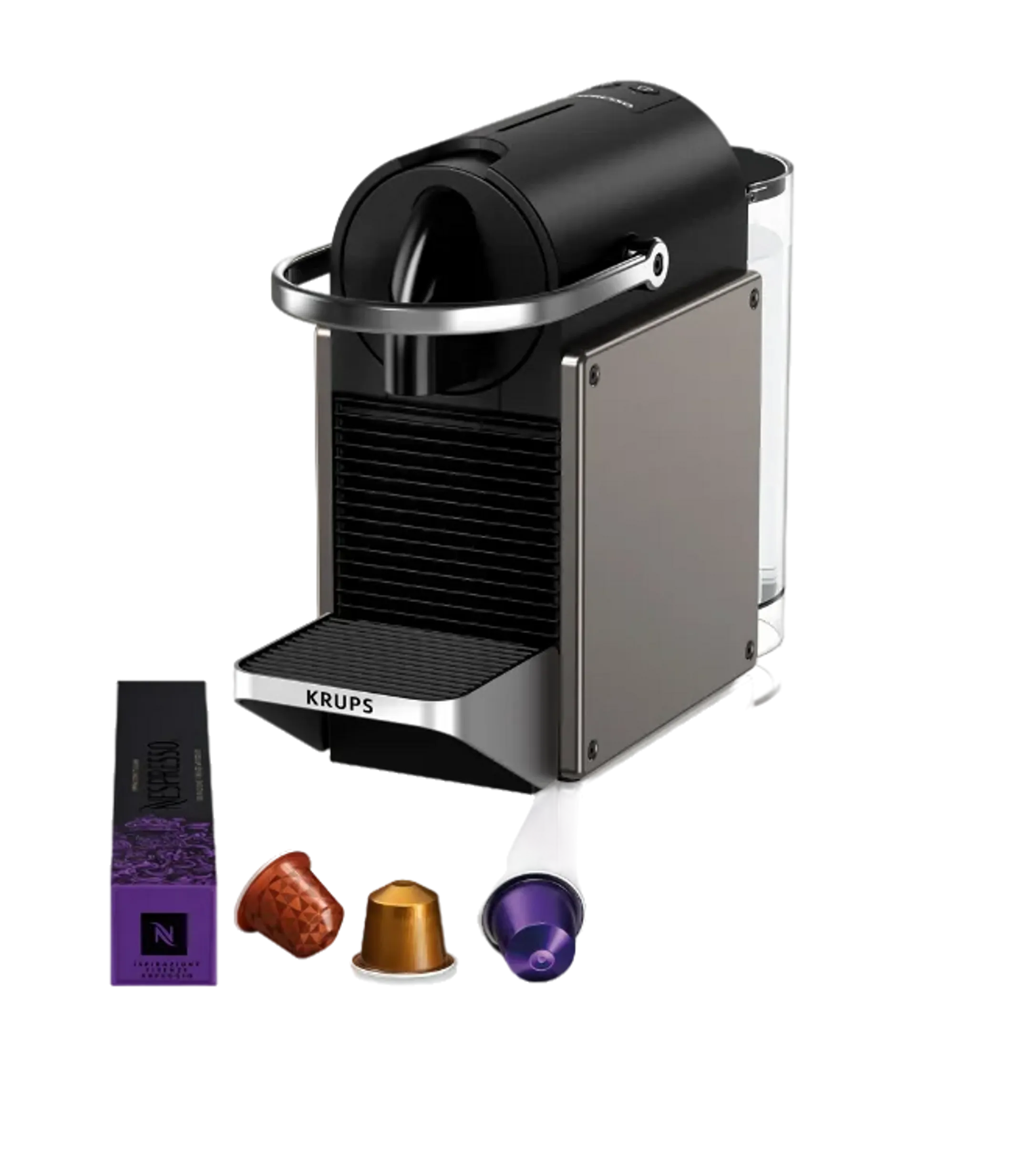 Krups Nespresso Koffiemachine Pixie Redesign Titan