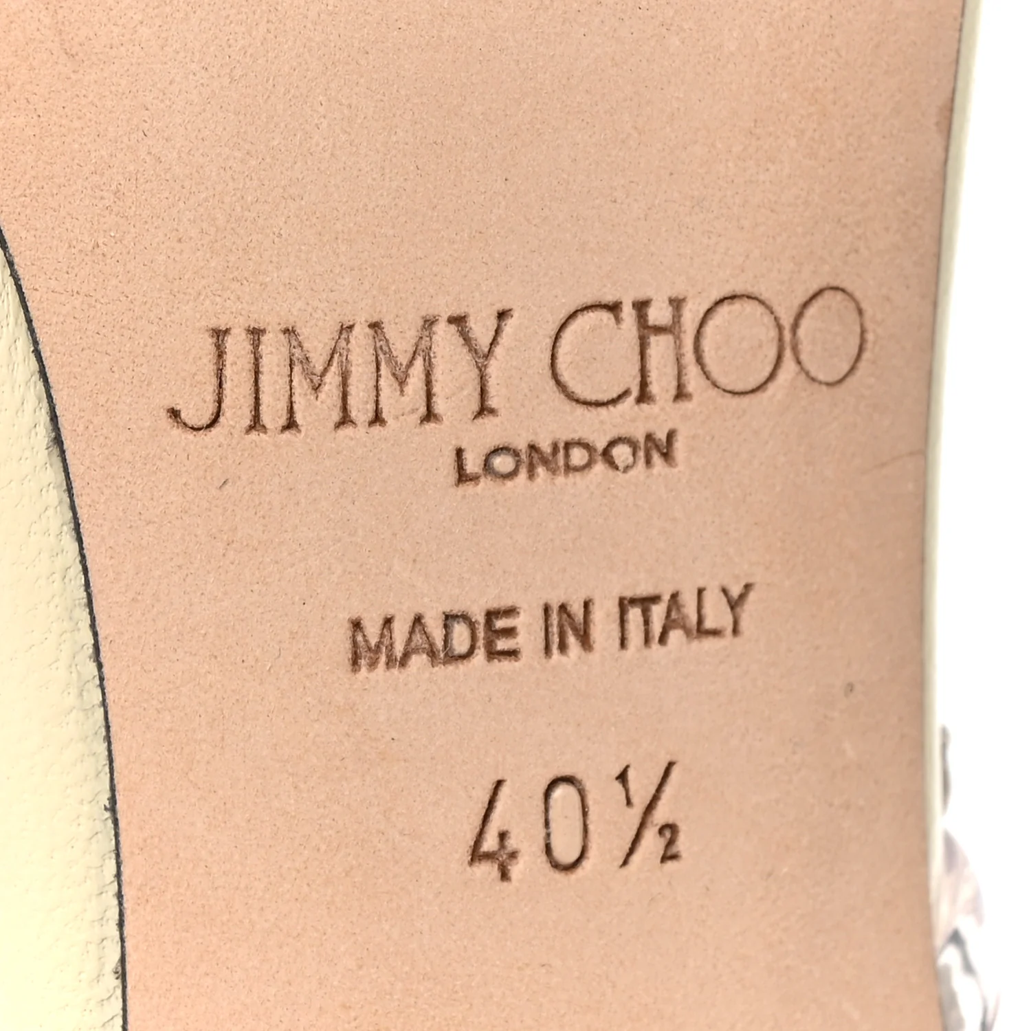 Nappa Crystal Josefine 100 Sandals 39 Latte