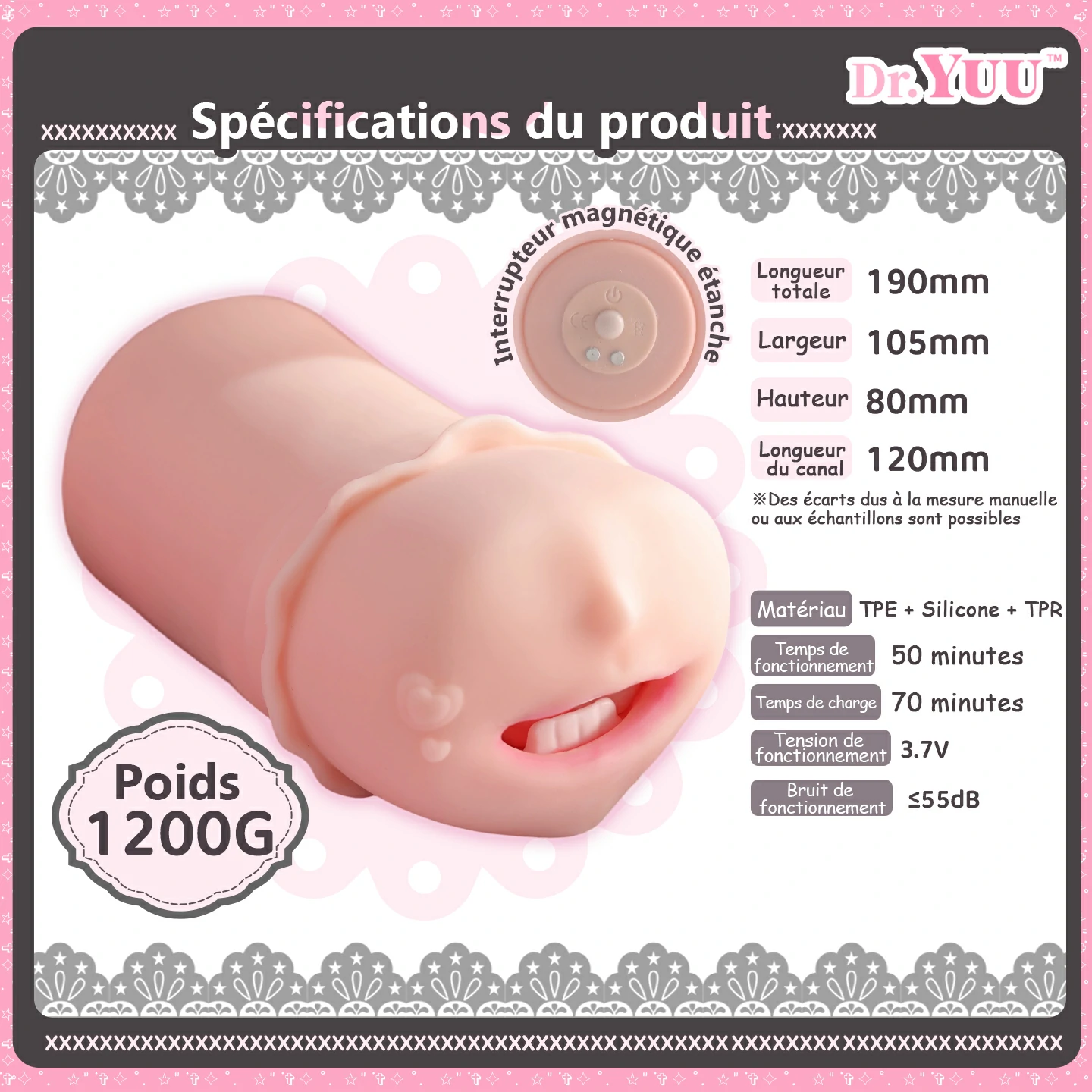 Frottements intenses grâce à la gorge étroite de ce simulateur otaku.