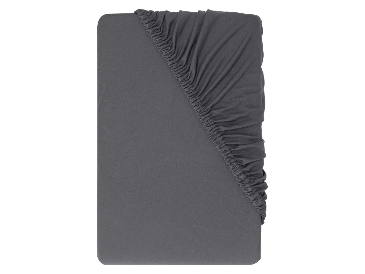 LIVARNO Lot de 2 draps-housses en jersey, 90-100 x 200 cm