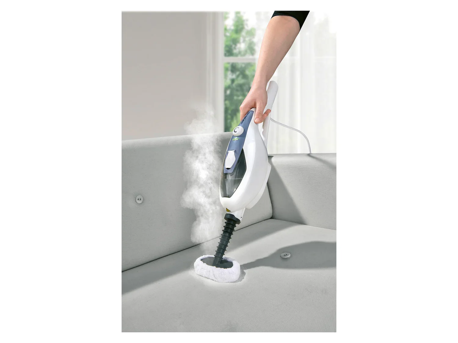 SILVERCREST Balai vapeur et nettoyeur manuel, 1500 W