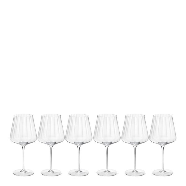 Bernadotte rødvinsglass 80 cl 6 stk