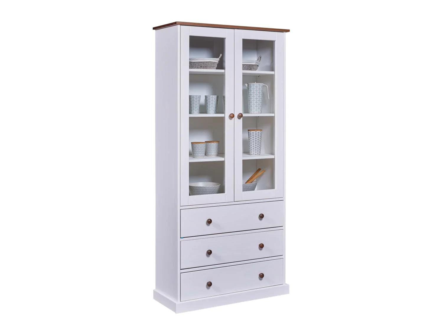 Inter Link Vitrine buffet Westerland , 90 x 38,40 x 190 cm