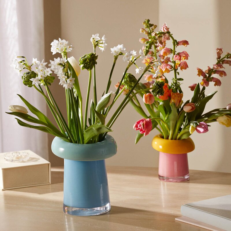 Soma vase 16,5 cm pink/orange