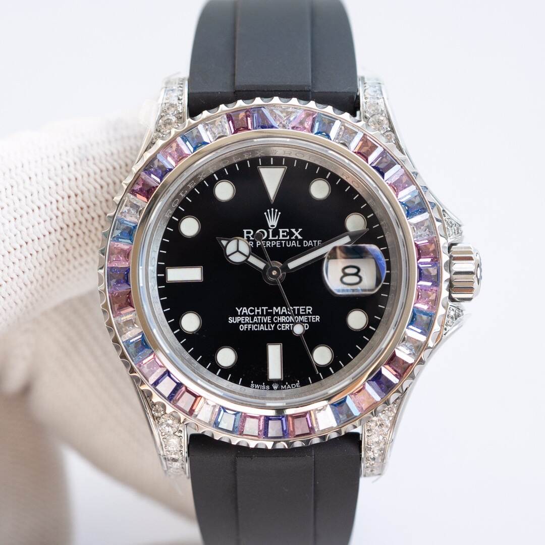 ROLEX ロレックス ヨットマスターシリーズ 自動巻き腕時計Yacht-MasterM126679SABR-0002