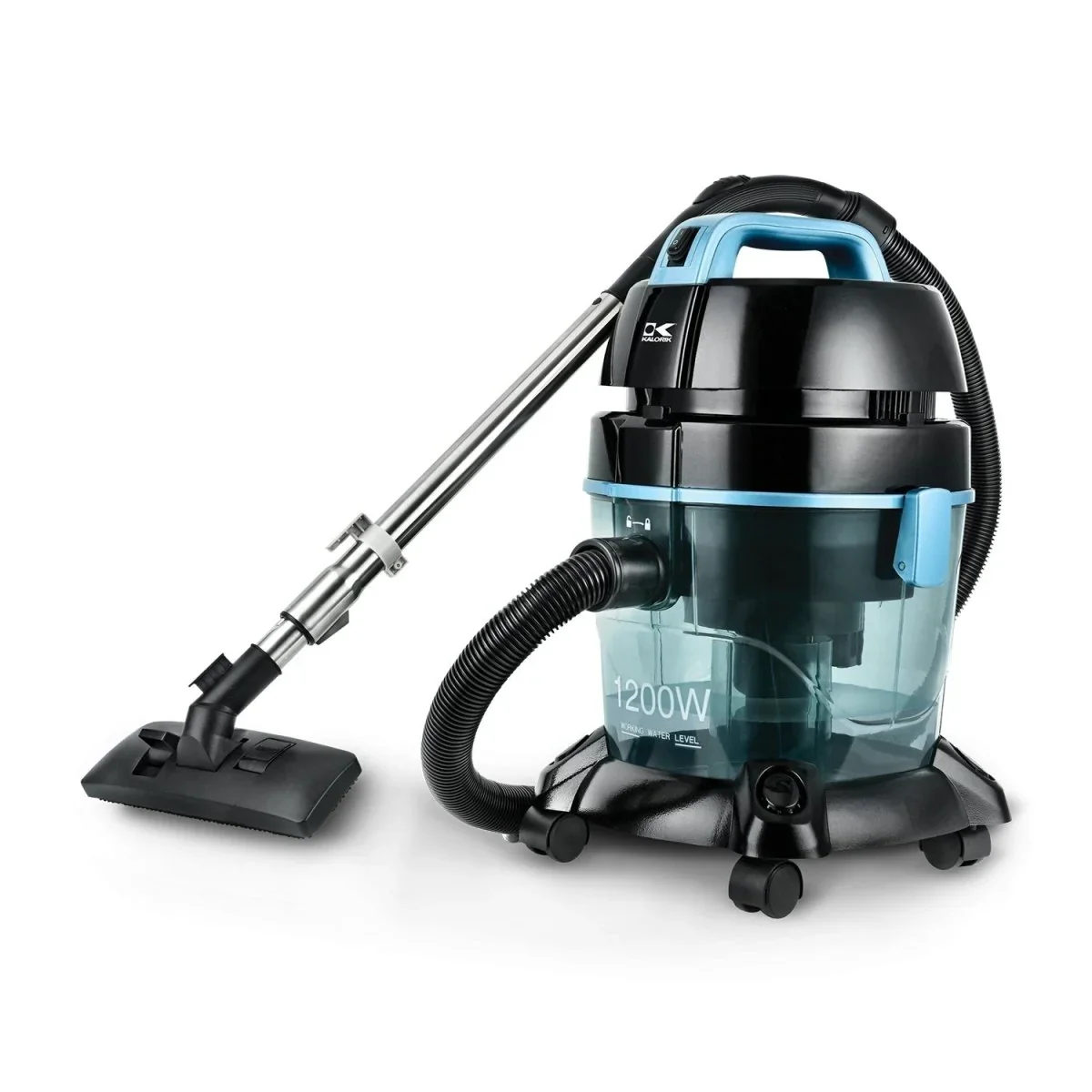 Aspirateur à filtration d'eau, bleu