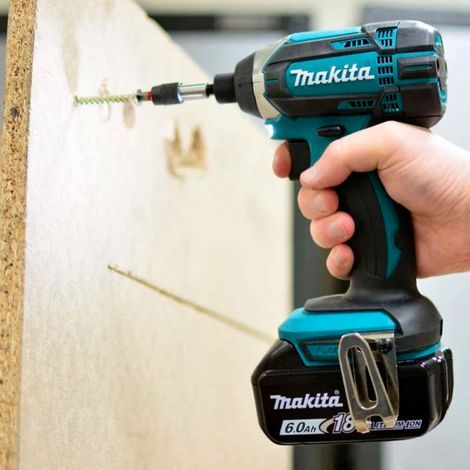 Makita – Visseuse à chocs 18V avec 1 batterie 6Ah – Moteur Brushless – Technologie XPT pour usage intensif – Coffret MakPac — vue 4