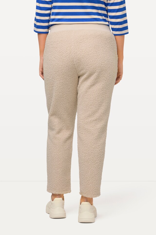 Teddy Fleece Knee Patch Pants