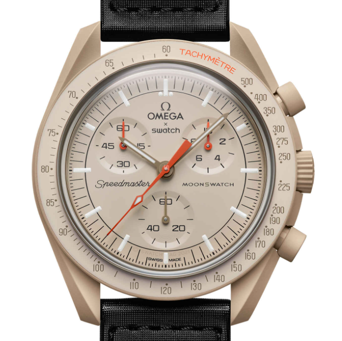 [Super Clone]Swatch x Omega SO33C100 Bioceramic Moonswatch Mission to Jupiter