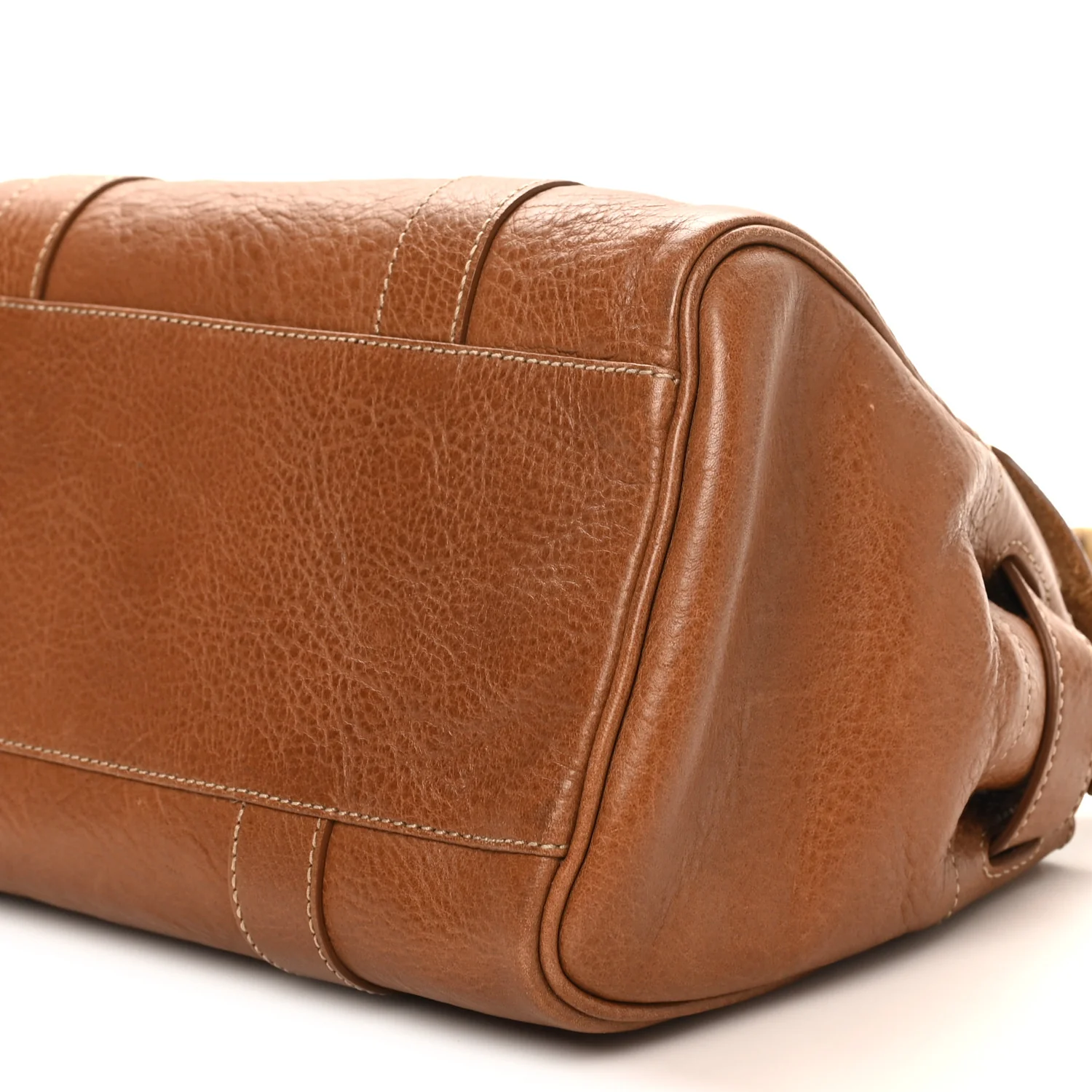 Natural Leather Small Bayswater Oak