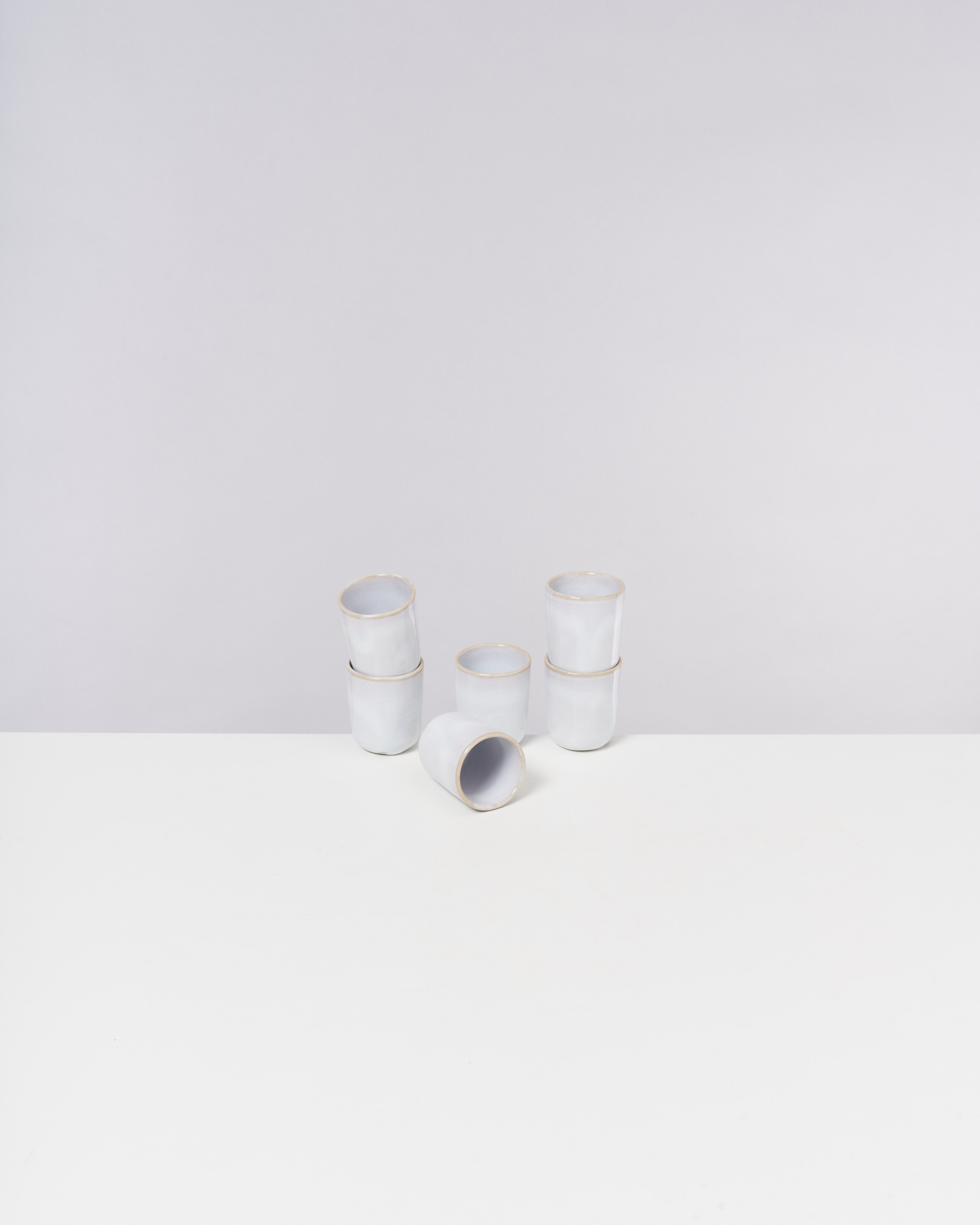 CORDOAMA - ESPRESSO CUP WHITE SET OF 6