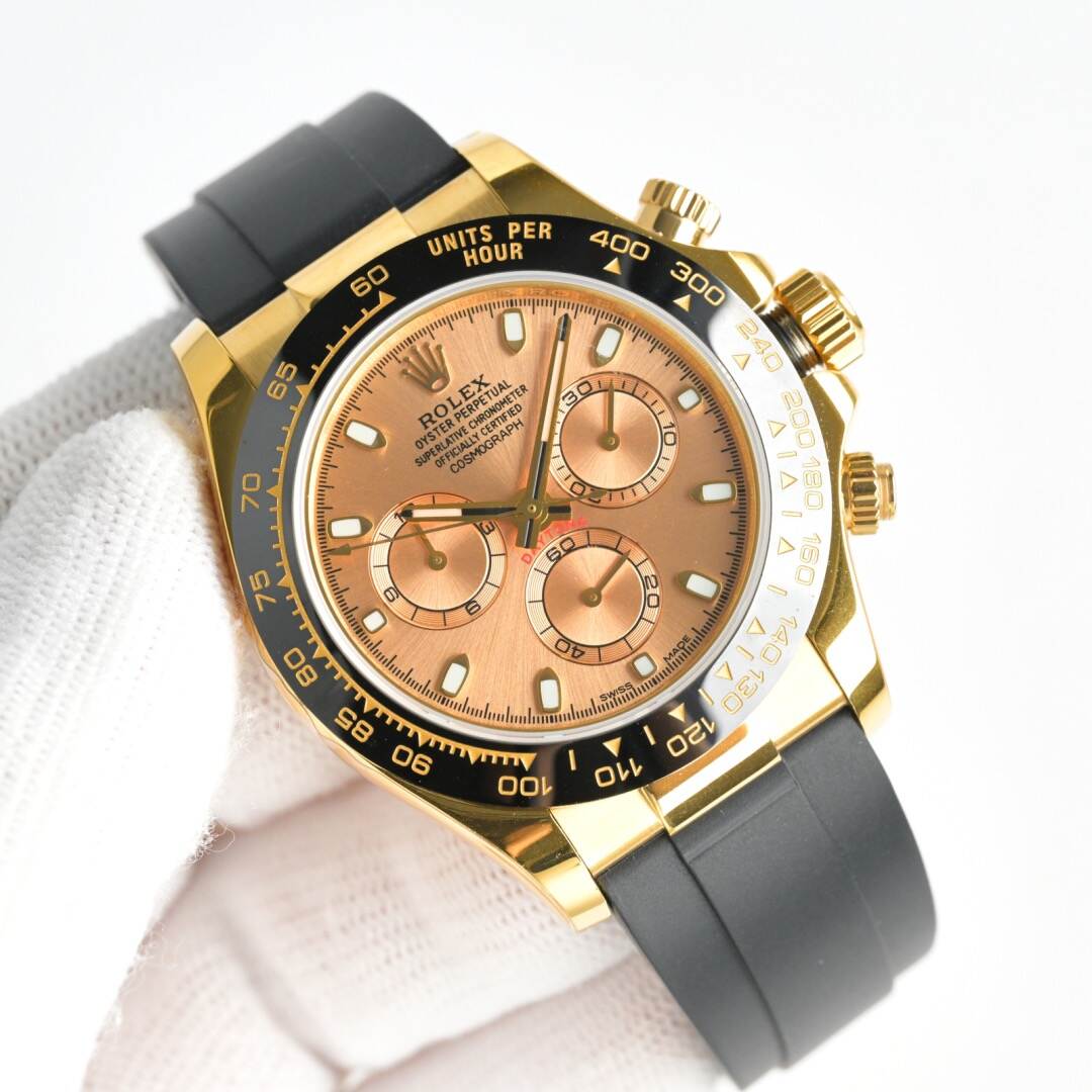 ROLEX（ロレックス）機械式腕時計 デイトナ ローズゴールド文字盤  40MM 腕時計