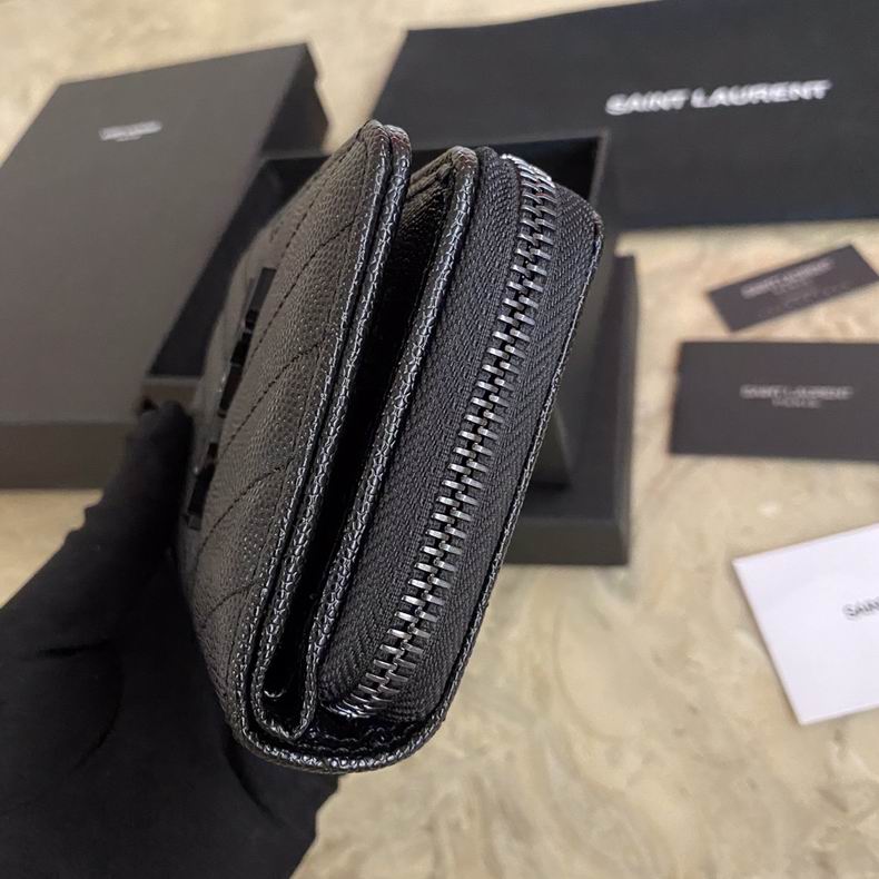 Y  wallet black  SIZE:12x10x3CM  02