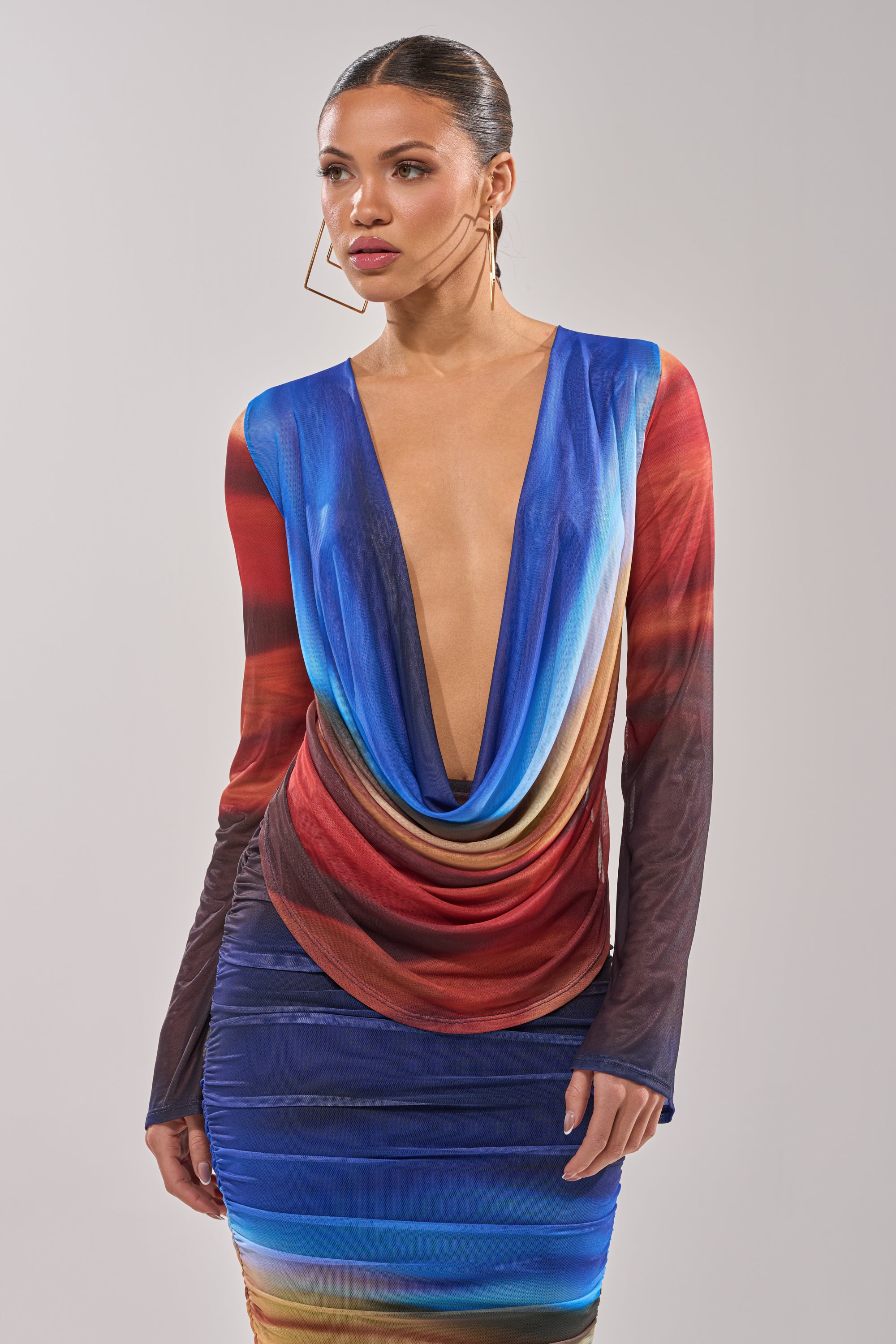 BOOM BOOM MESH BLOUSE - Akira Store