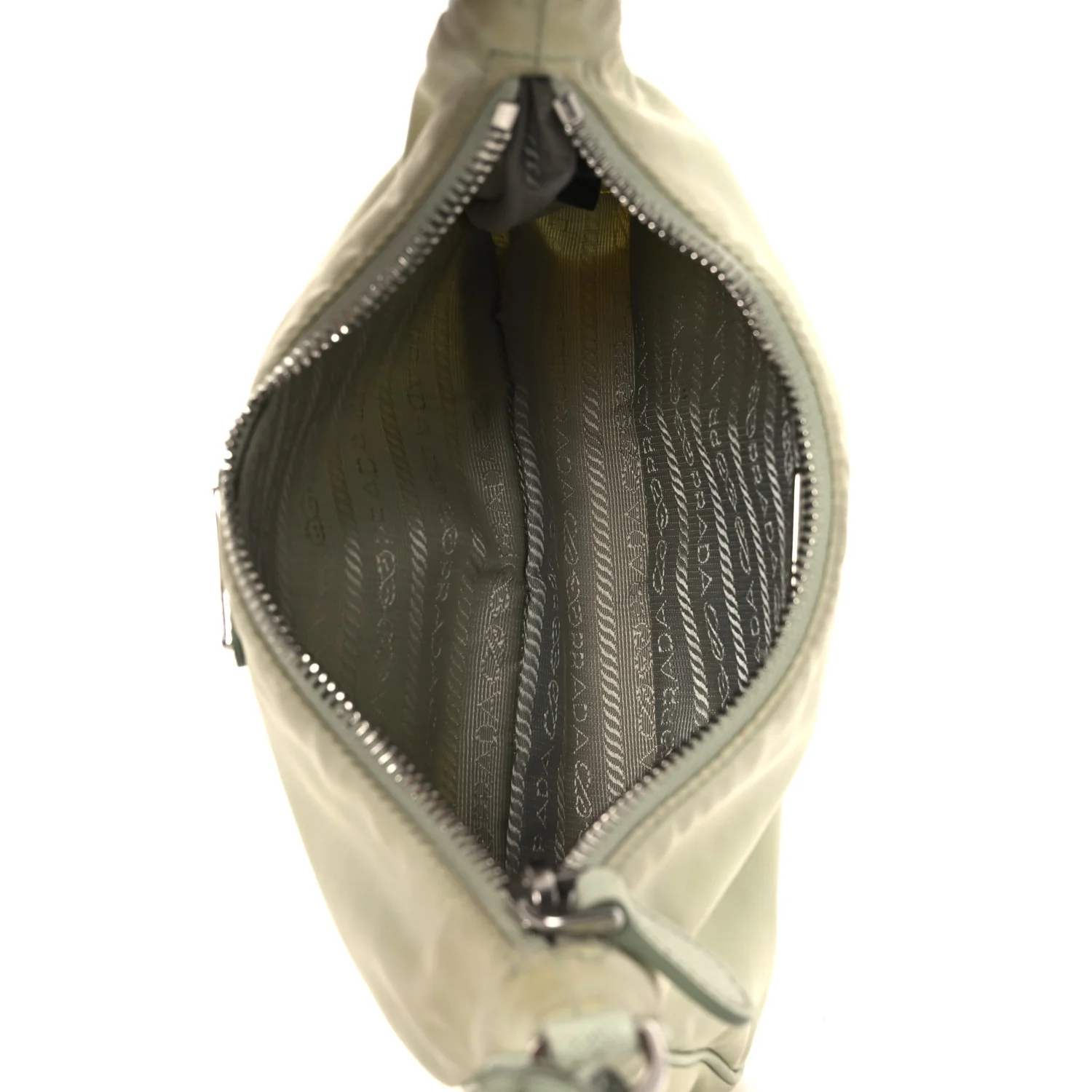 Re-Nylon Saffiano Re-Edition 2005 Shoulder Bag Acqua