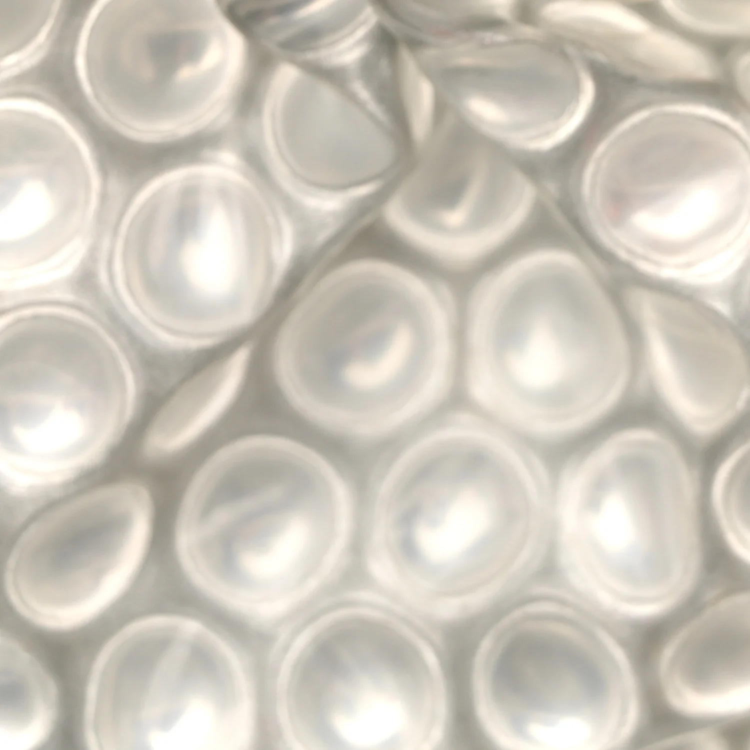 Metallic Fabric Bubble Wrap The Mini Pouch Silver