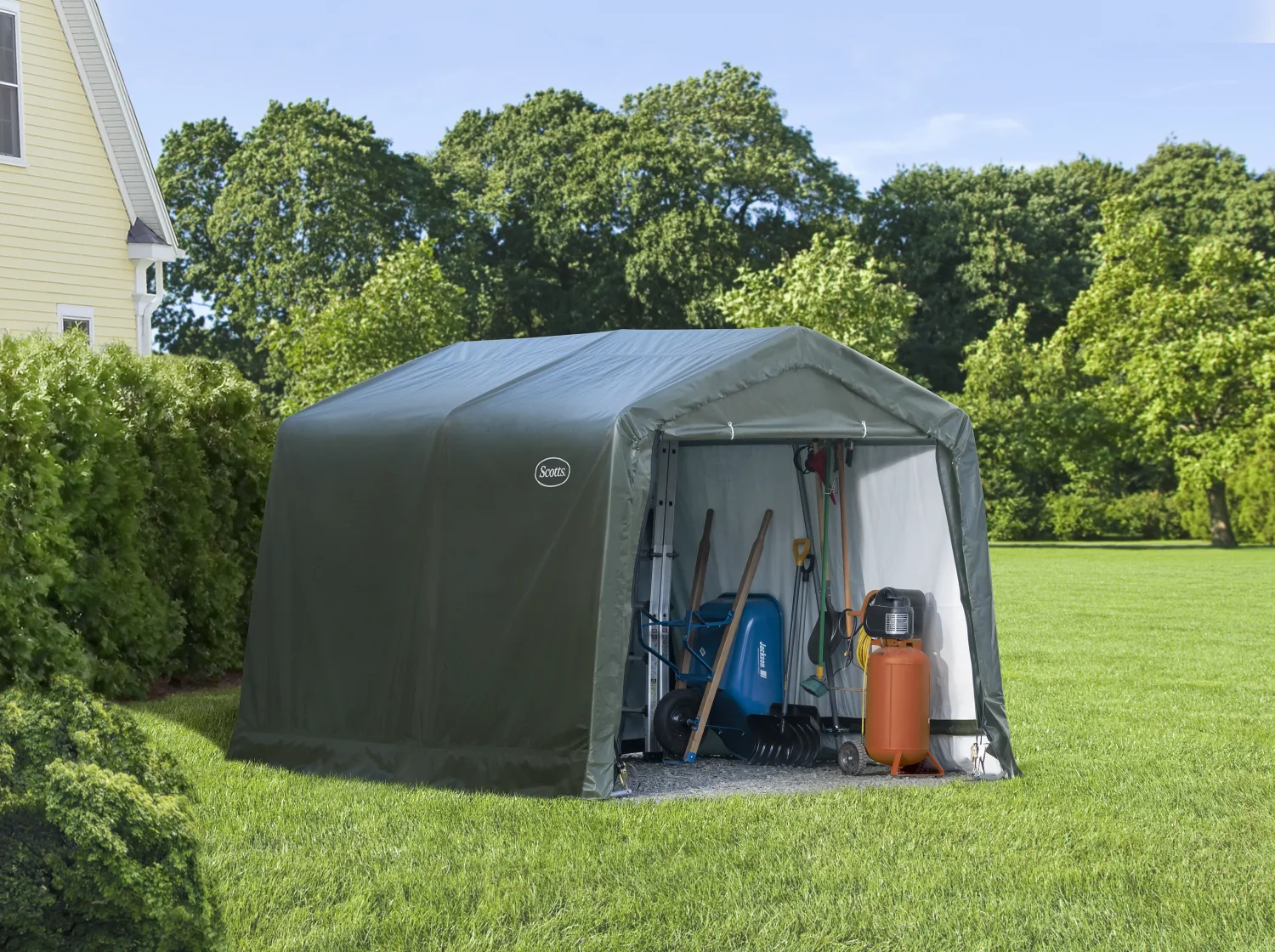 Scotts Garden Shed 4 X 4 X 6�� Green Peak