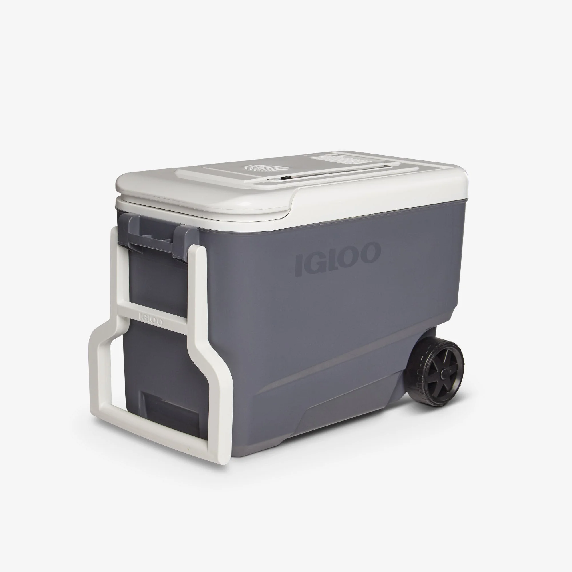 35 qt Hard Sided Electric Wheeled Thermocooler, Gray - Image 2