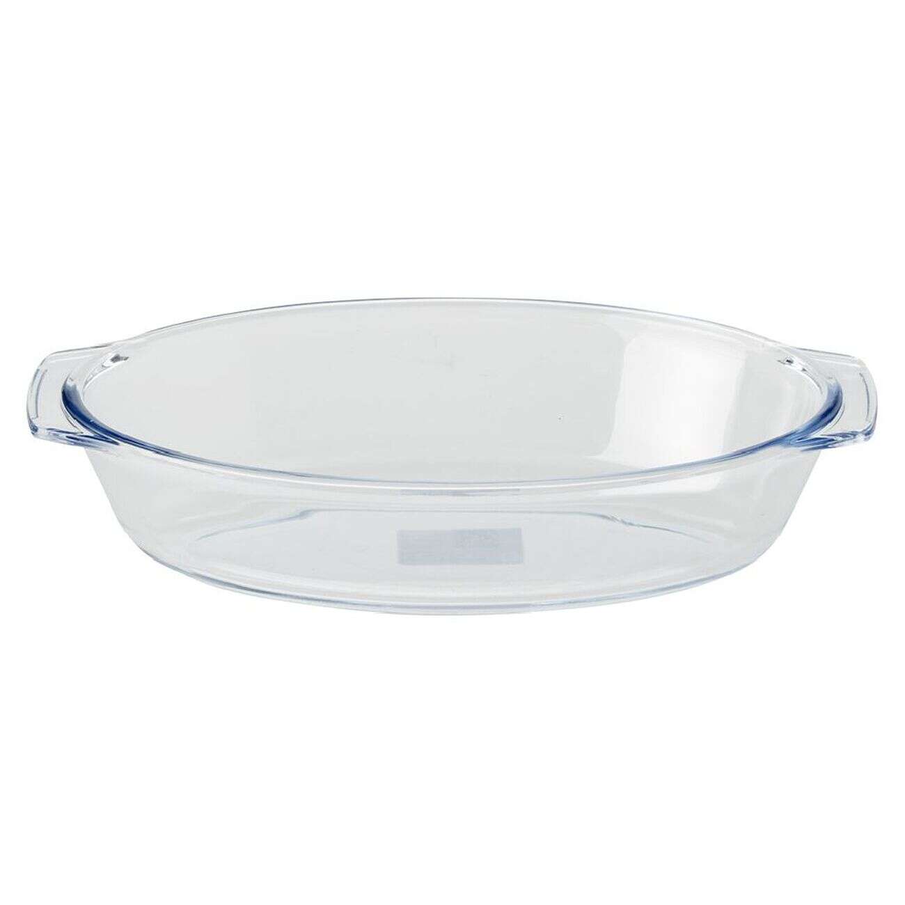 Mini plat en verre forme ovale