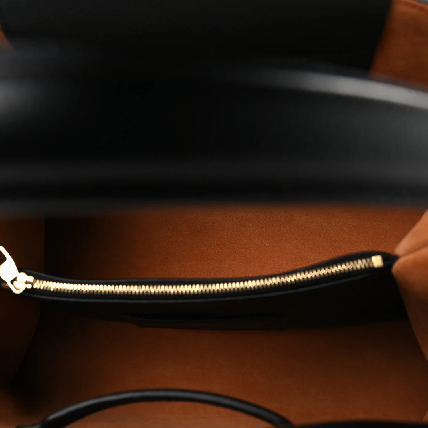 Taurillon Capucines GM Souple Black