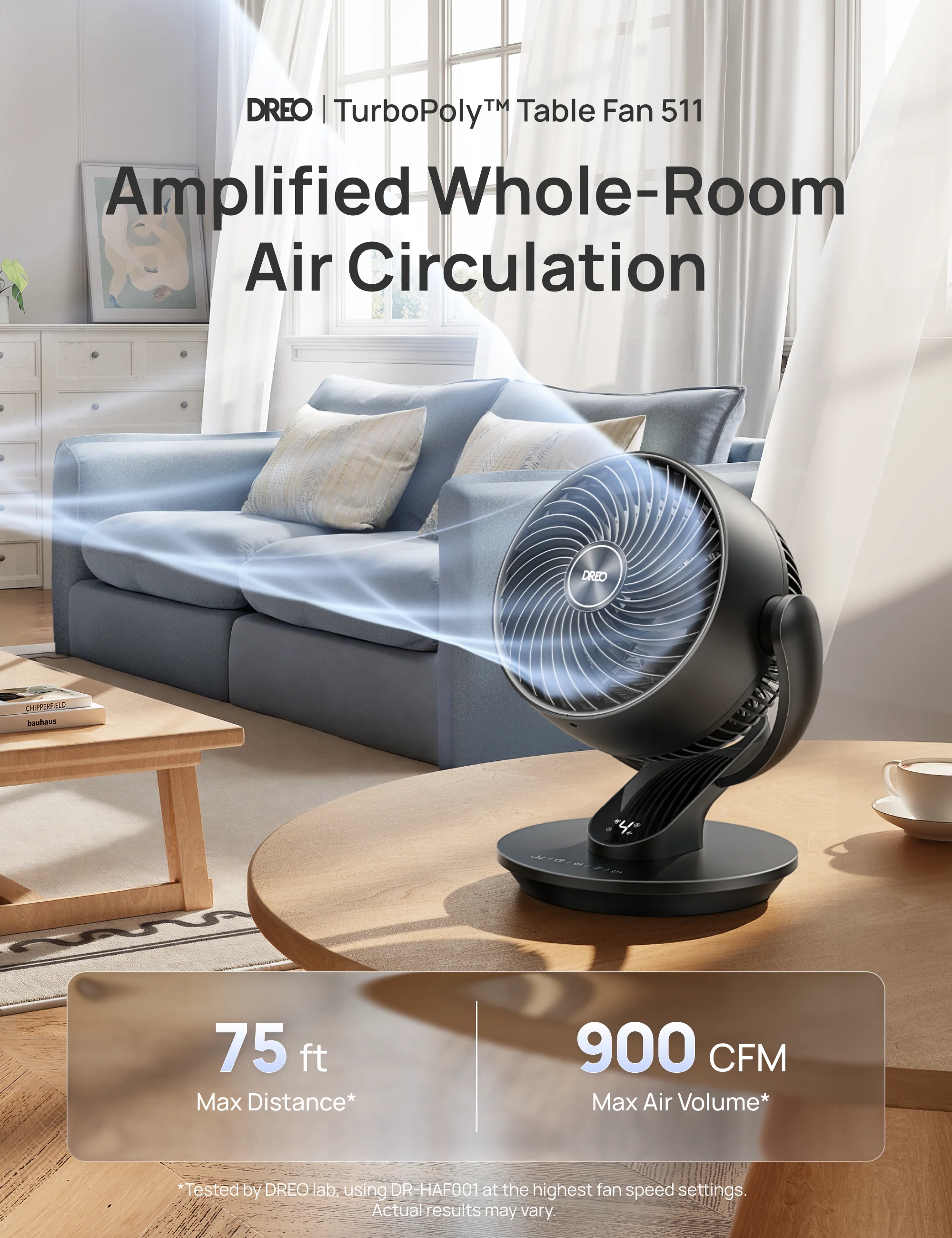 TurboPoly Table Fan 511