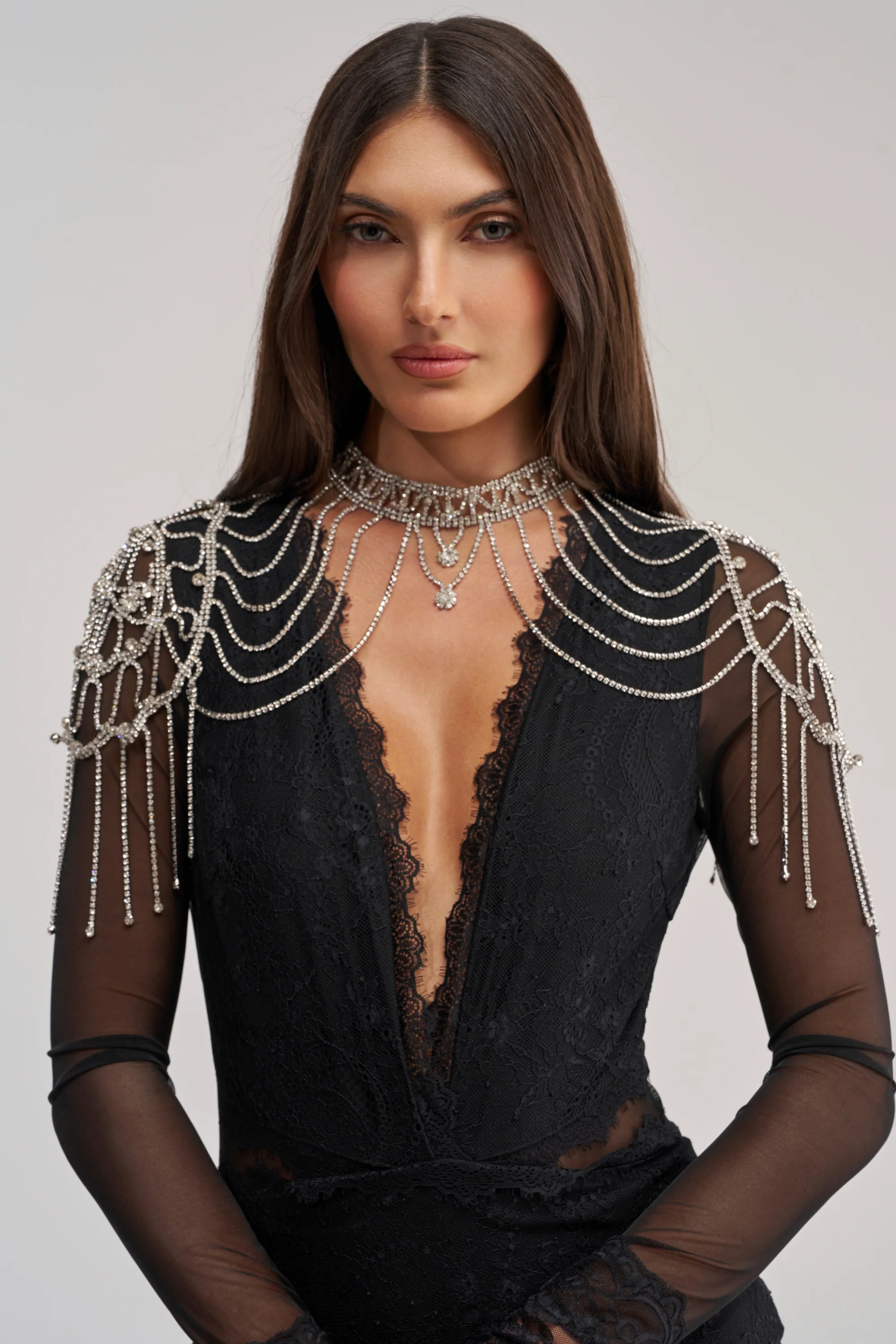 PAY MY BILLS BODY CHAIN - Akira Store