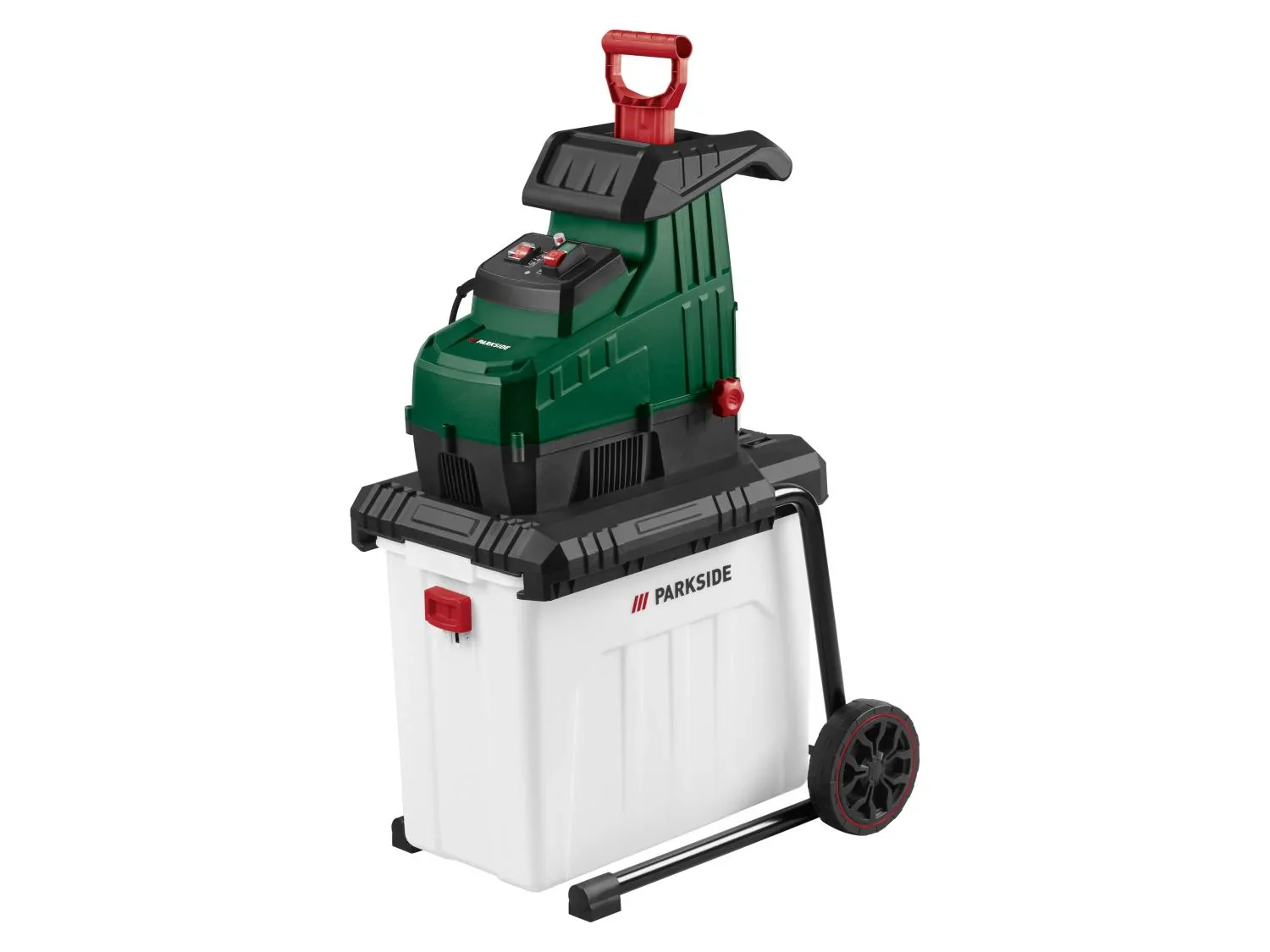 PARKSIDE Broyeur de vgtaux  rotor lectrique PEWH 2800 A1, 56 L, 2800 W
