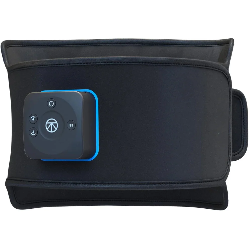 Hot Vibration Back and Core Wrap for Athletes - Advanced Hot Vibration for Pain Relief Wrap with Cryothermal Technology - One Size Fits All
