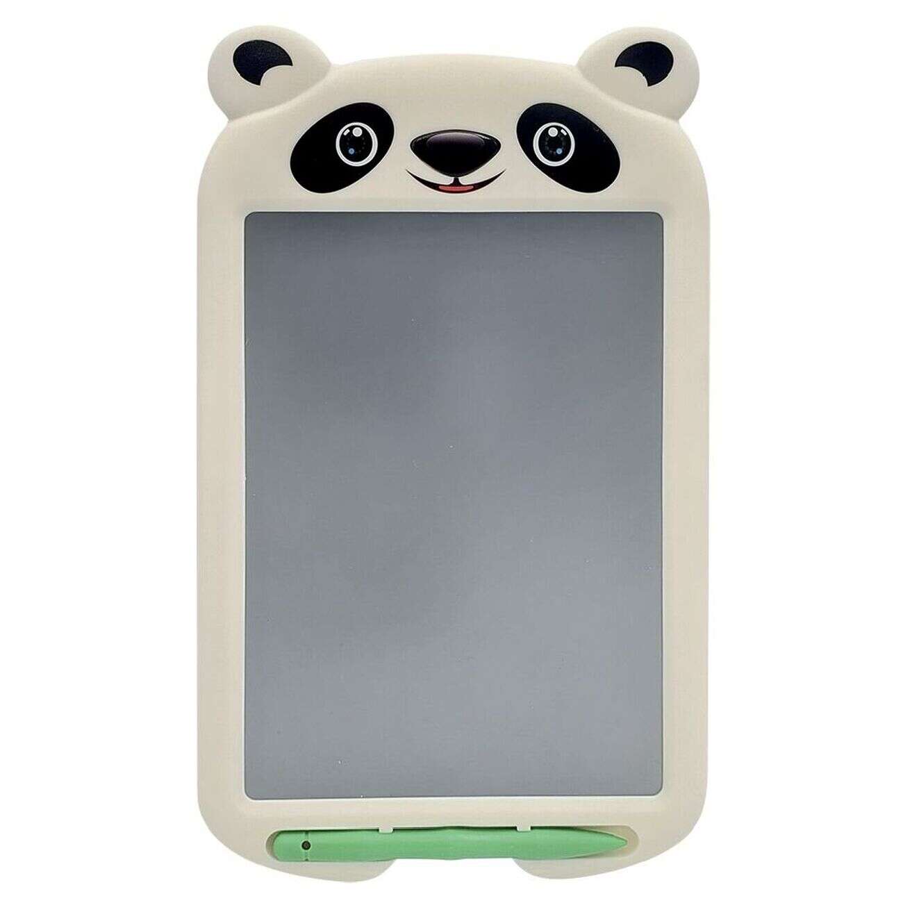 Tablette d'écriture enfant écran LCD forme ours H20cm blanc ou bleu
