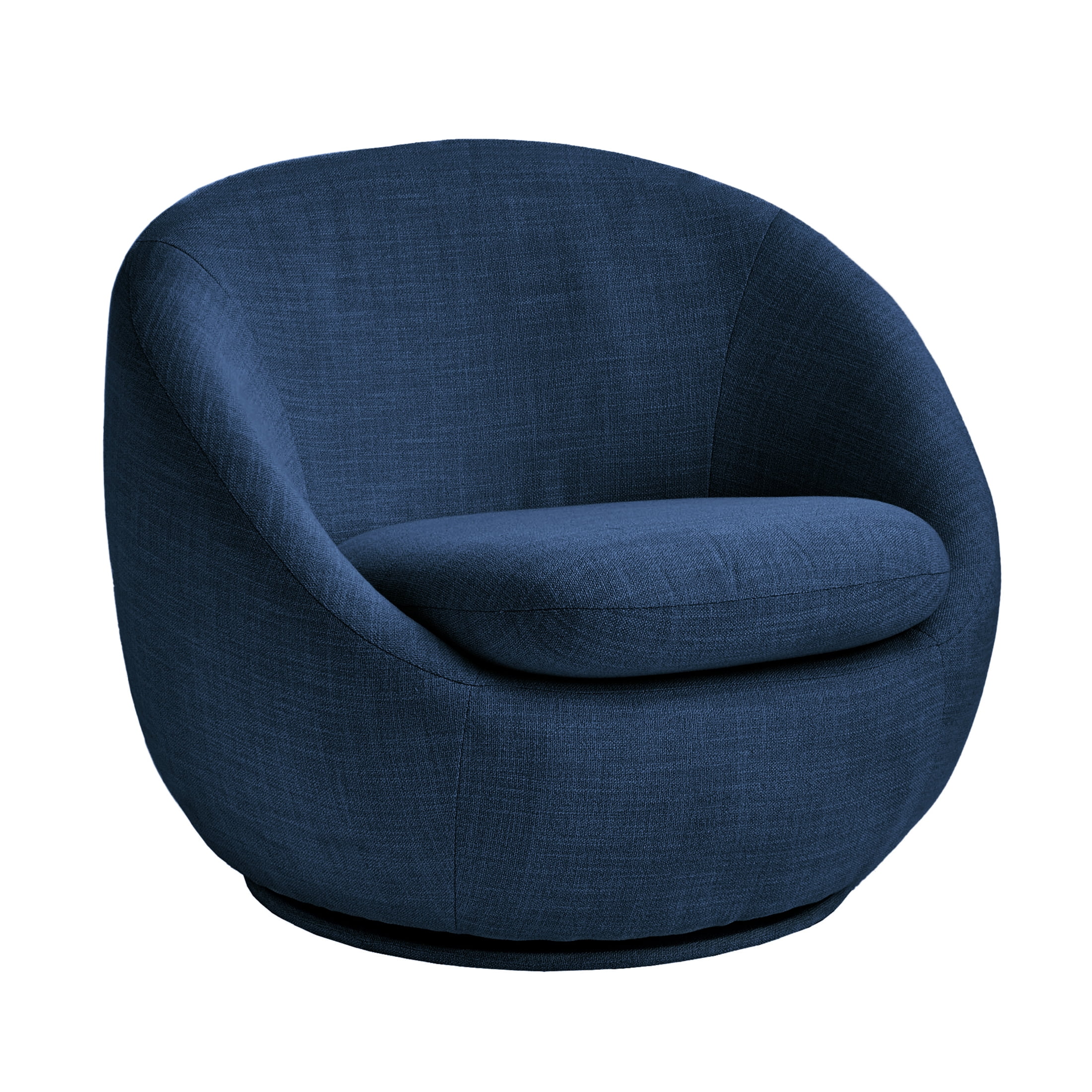 Better Homes & Gardens Mira Swivel Accent Chair, Cream Shearling