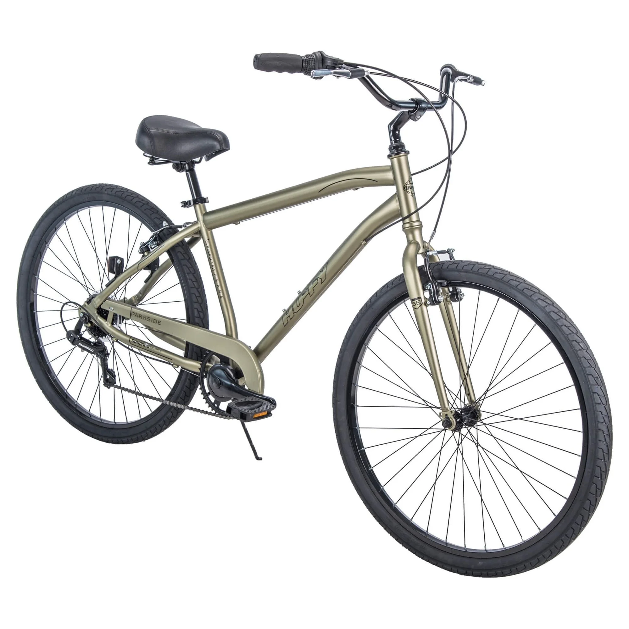 Huffy 27.5" Parkside Comfort Bike, Fits Riders 5'0"+, Sage Green, Adult, Men'S