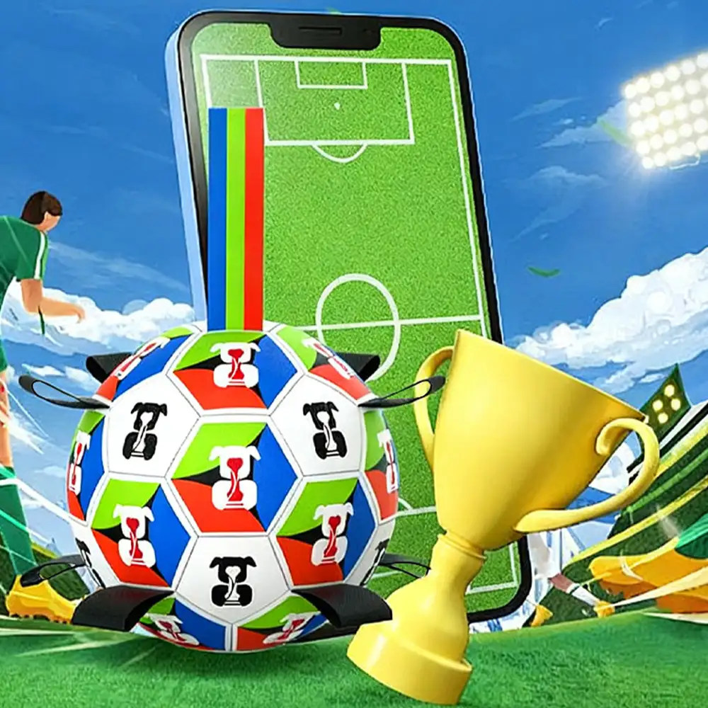 Dog Soccer Ball with Straps Interactive Toy