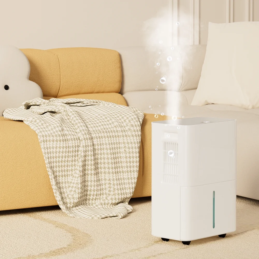 Dehumidifiers for Home, 2500 Sq.Ft with Drain Hose Max 26 Pints, Dehumidifier for Basement, Bathroom, Bedroom, Three Modes, Intelligent Humidity Control, Dry Clothes, 24HR Timer - Image 9