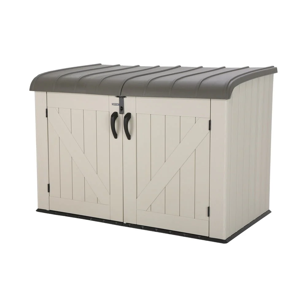 Lifetime Horizontal Storage Shed (75 cubic feet). 60170