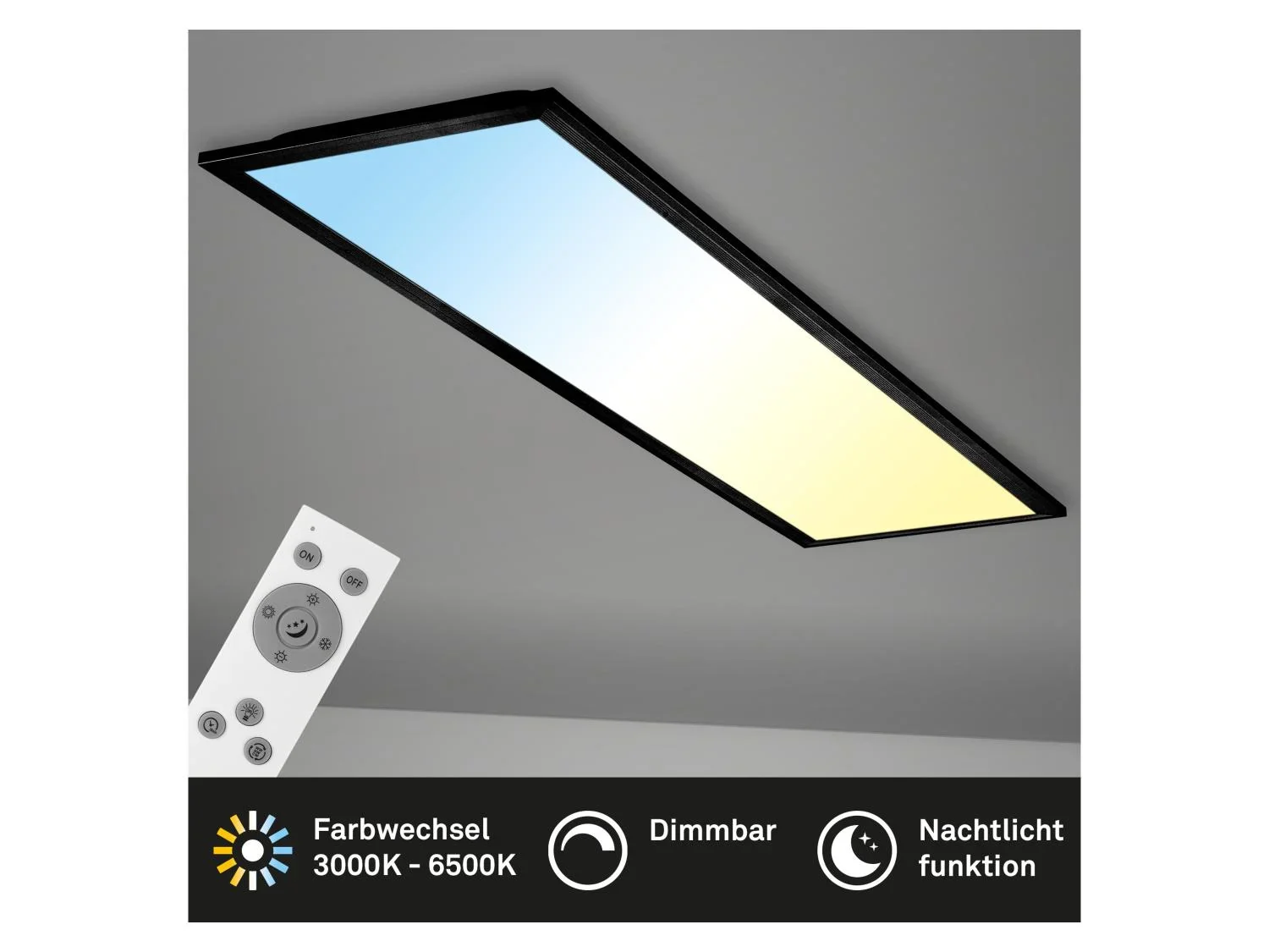 Briloner Panneau LED de plafond