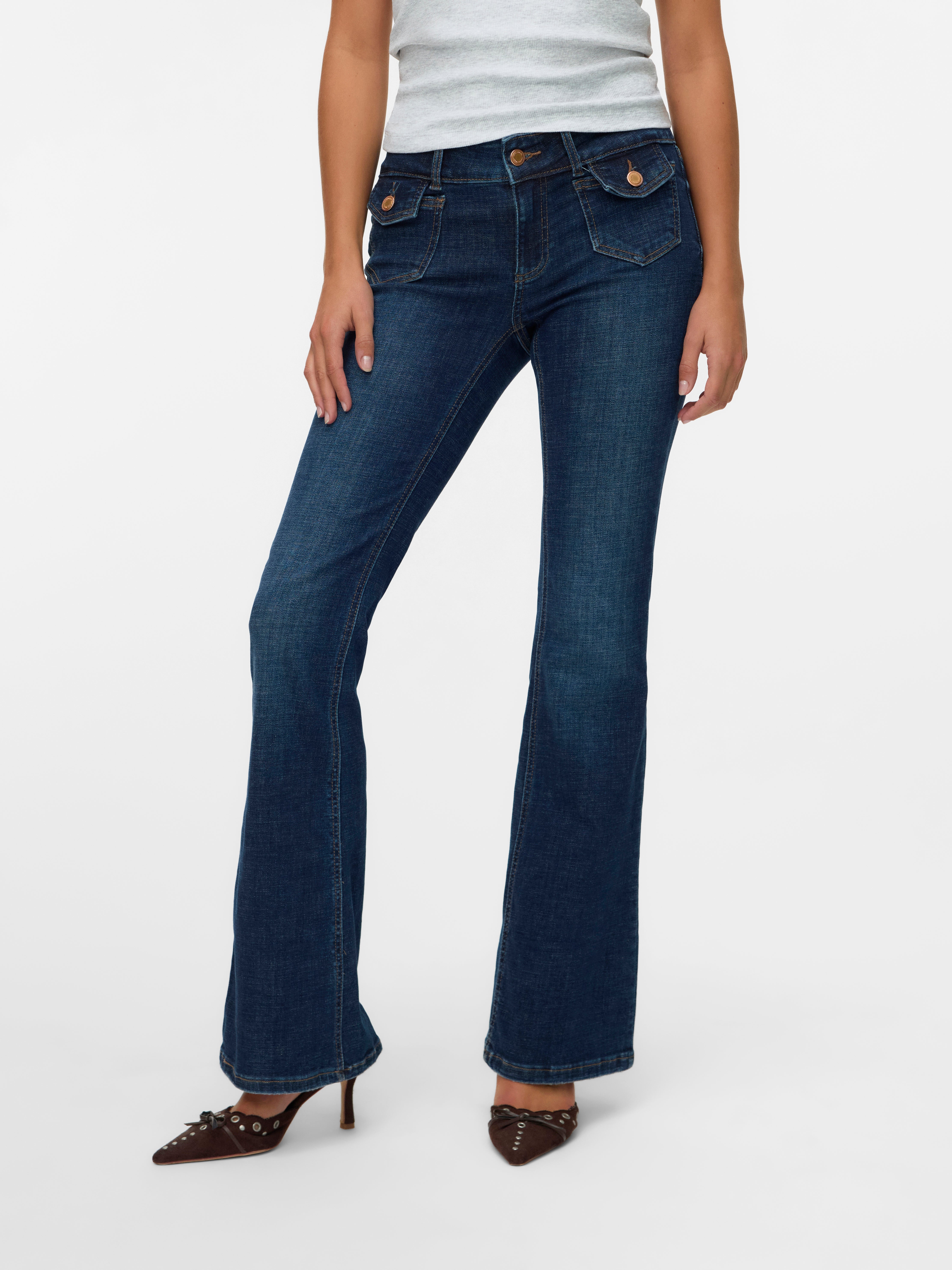 VERO MODA® VMJEAN Low rise Flared Fit Jeans