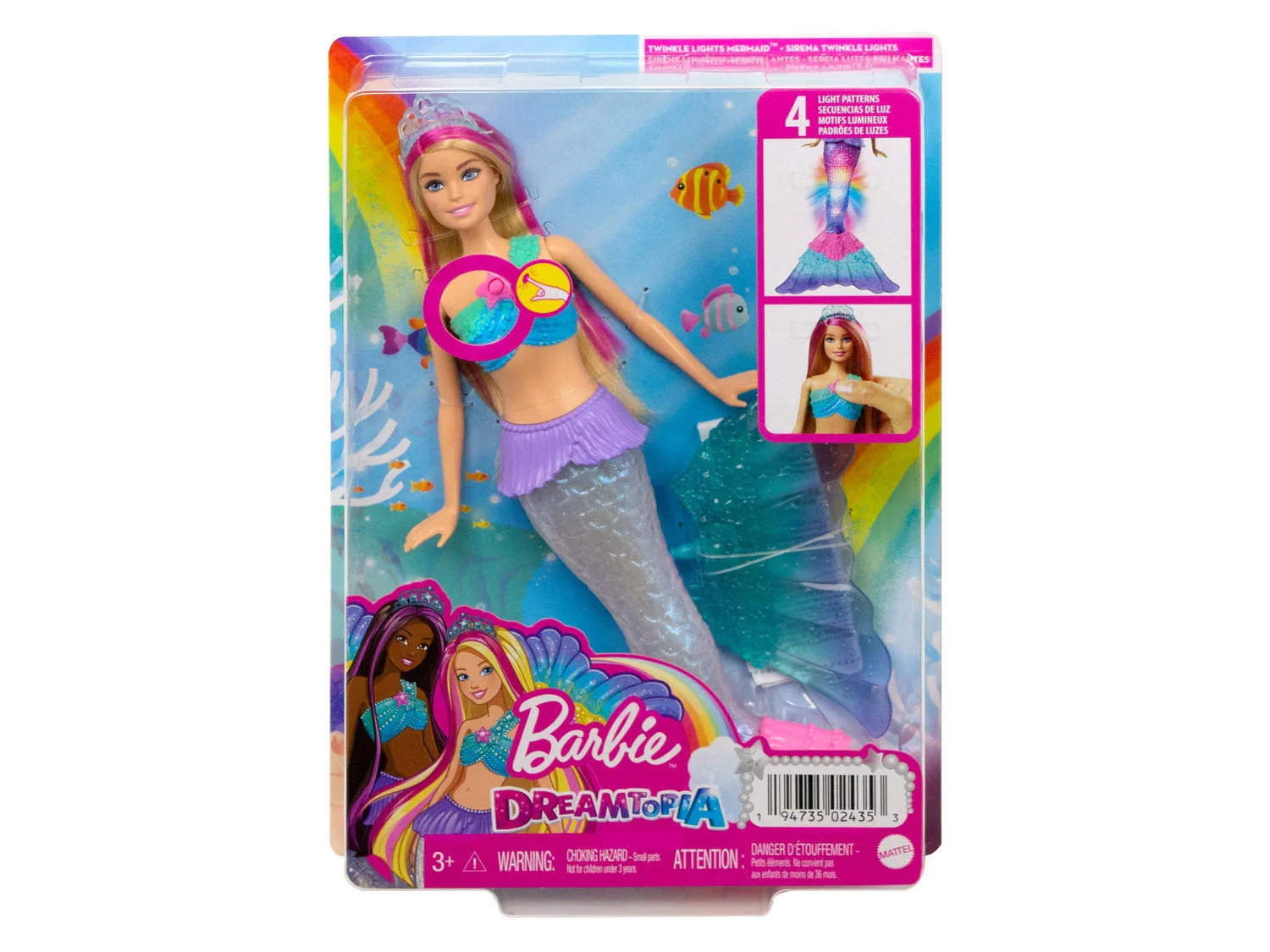 Barbie Poupe Sirne Dreamtopia