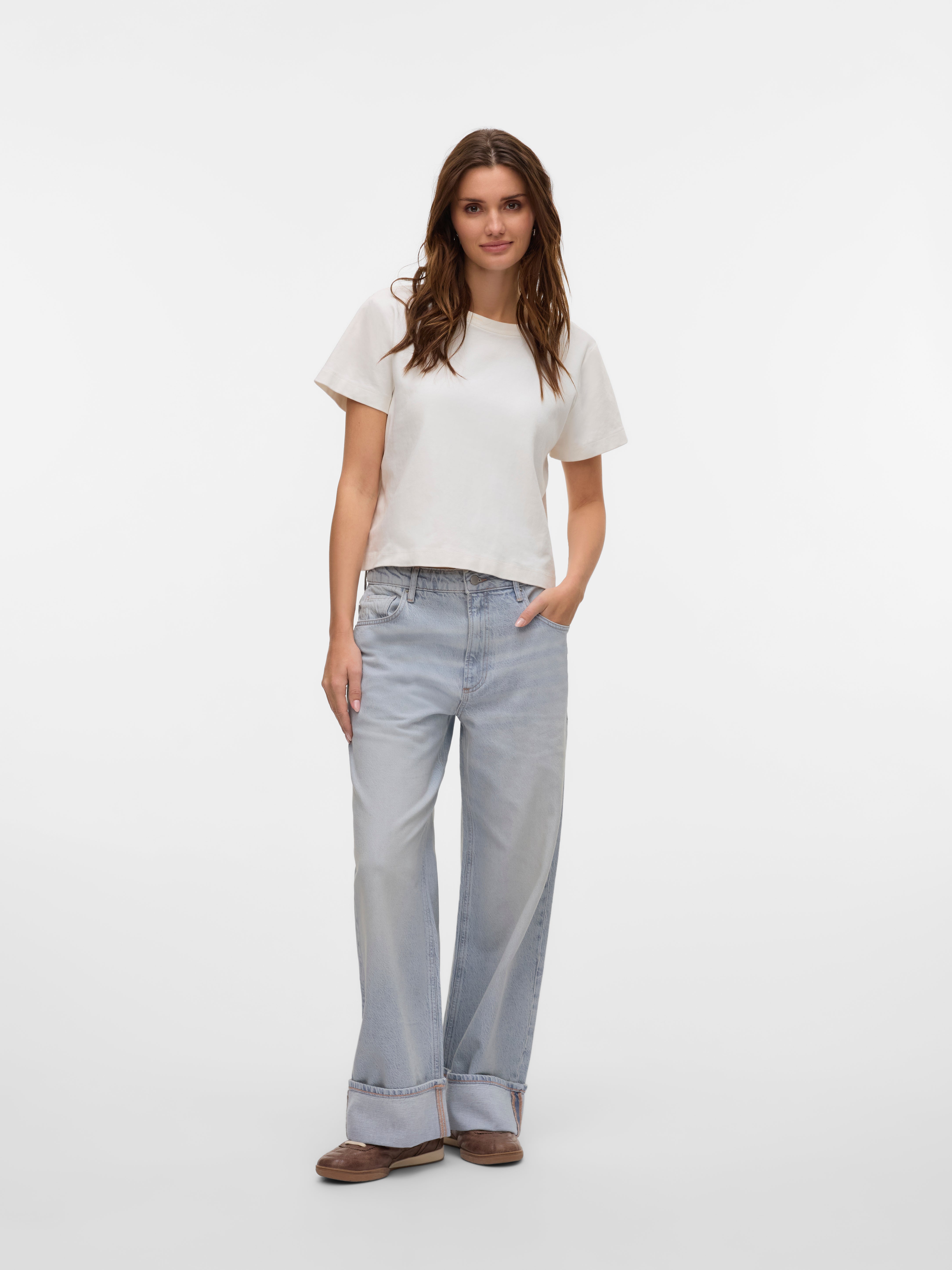 VERO MODA® VMDARCY Mid rise Wide Leg Fit Jeans