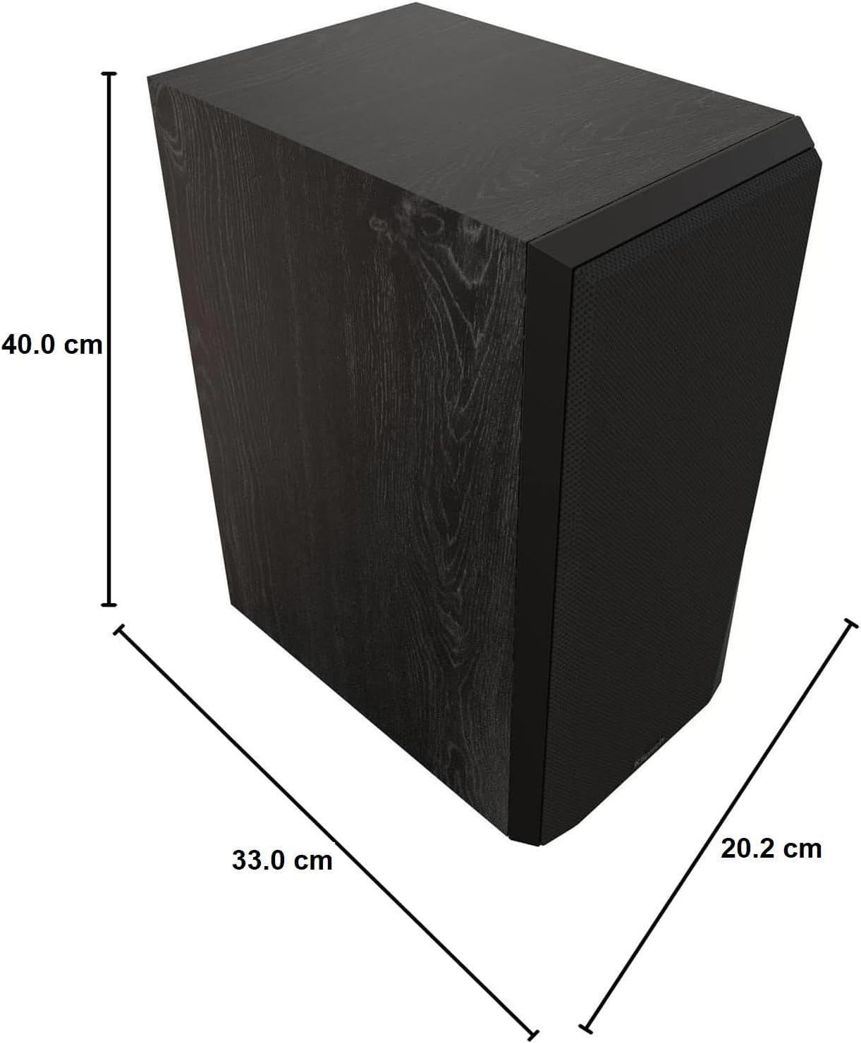 Klipsch Reference Premiere RP-600M II Ebony Bookshelf Speakers
