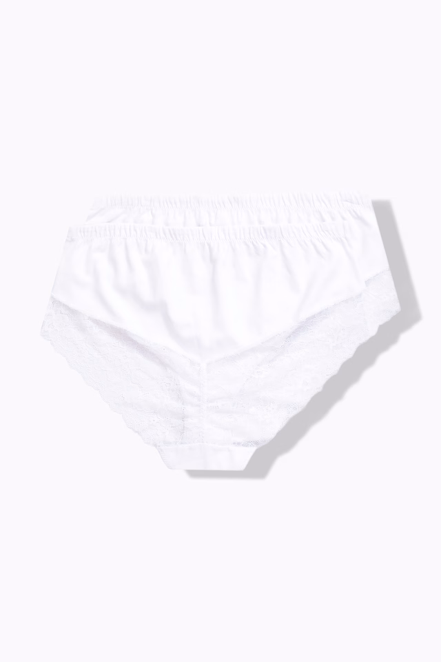 2 Pack Lace Trim Pants