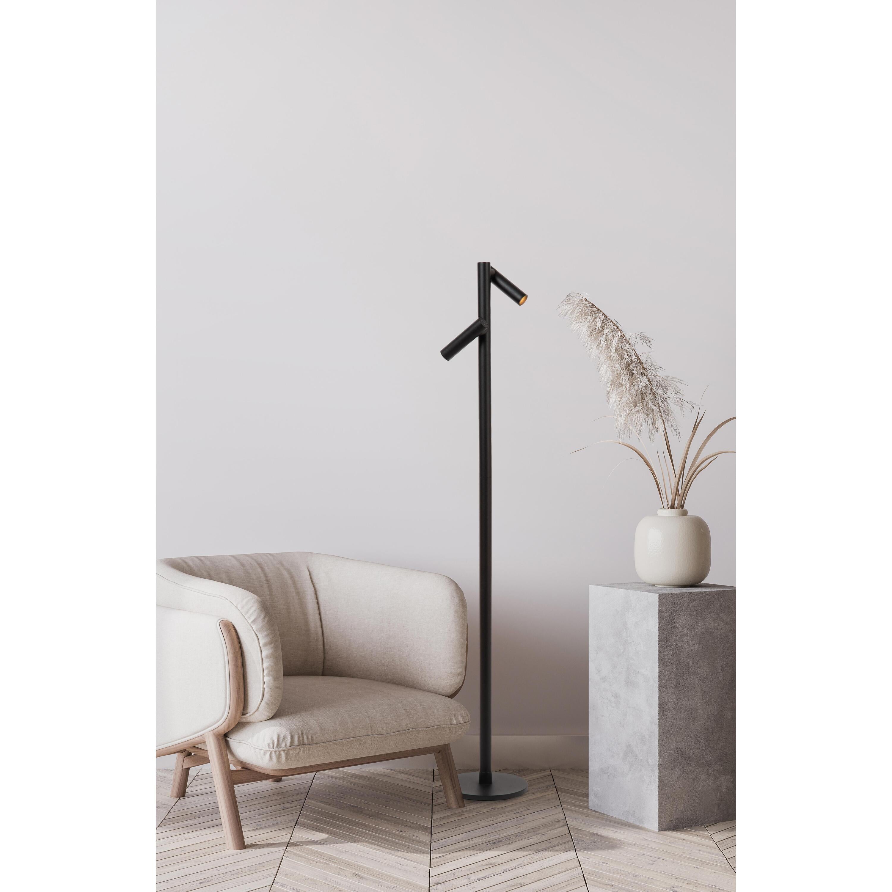 Antrim 2 vloerlamp LED oplaadbaar IP54 zwart